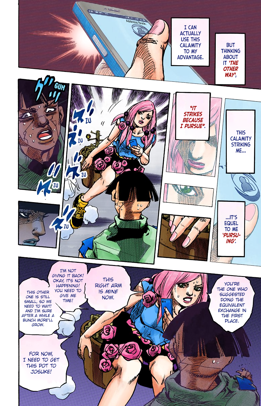 JoJo's Bizarre Adventure, Part 8: JoJolion Colored Manga
