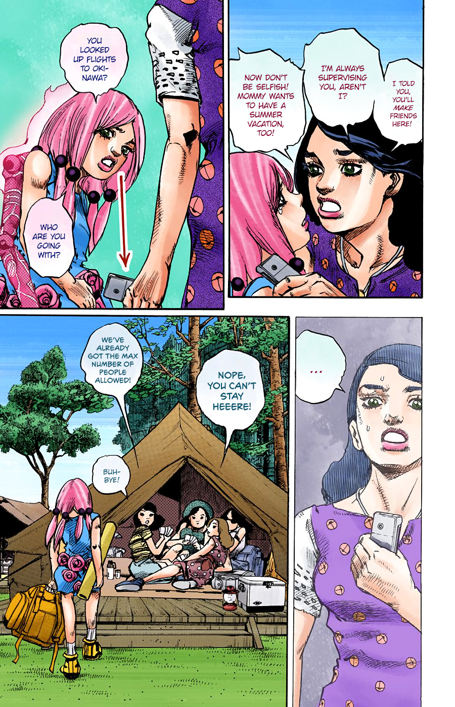 JoJo's Bizarre Adventure, Part 8: JoJolion Colored Manga