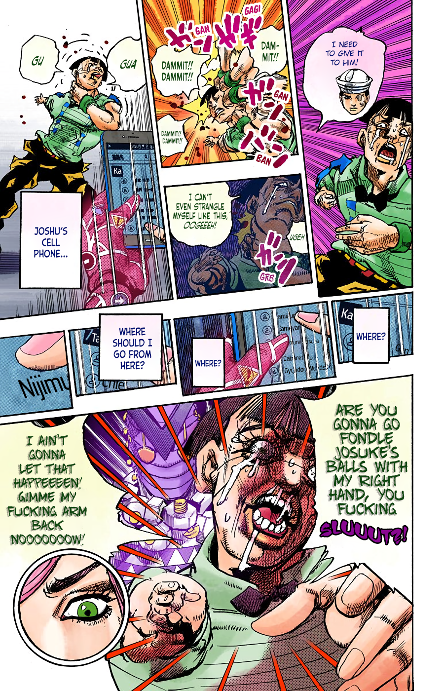 JoJo's Bizarre Adventure, Part 8: JoJolion Colored Manga