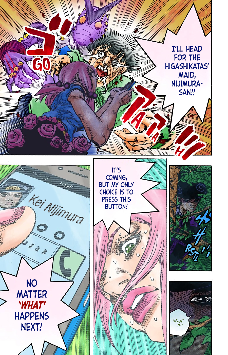 JoJo's Bizarre Adventure, Part 8: JoJolion Colored Manga