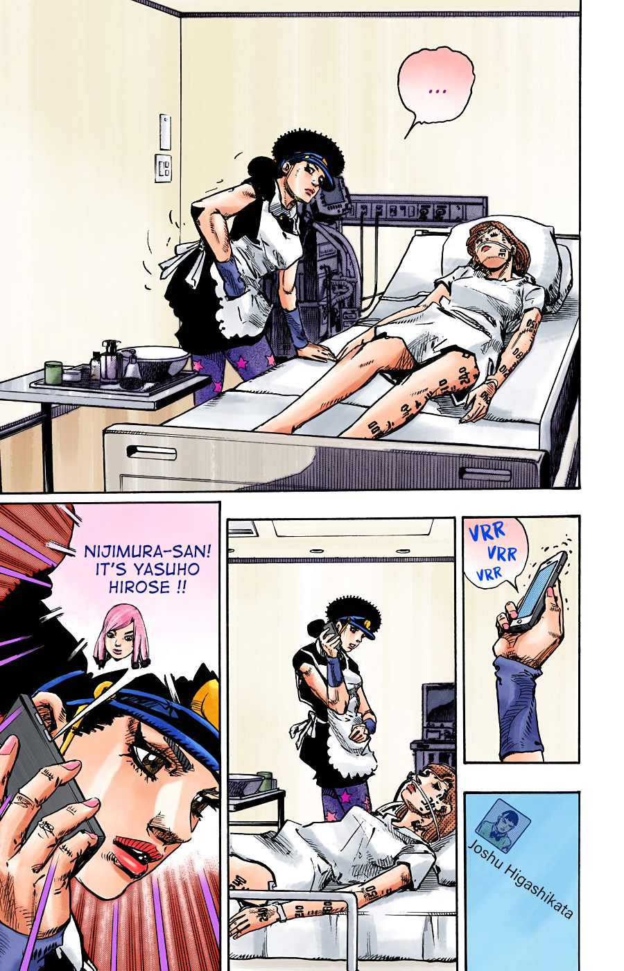 JoJo's Bizarre Adventure, Part 8: JoJolion Colored Manga