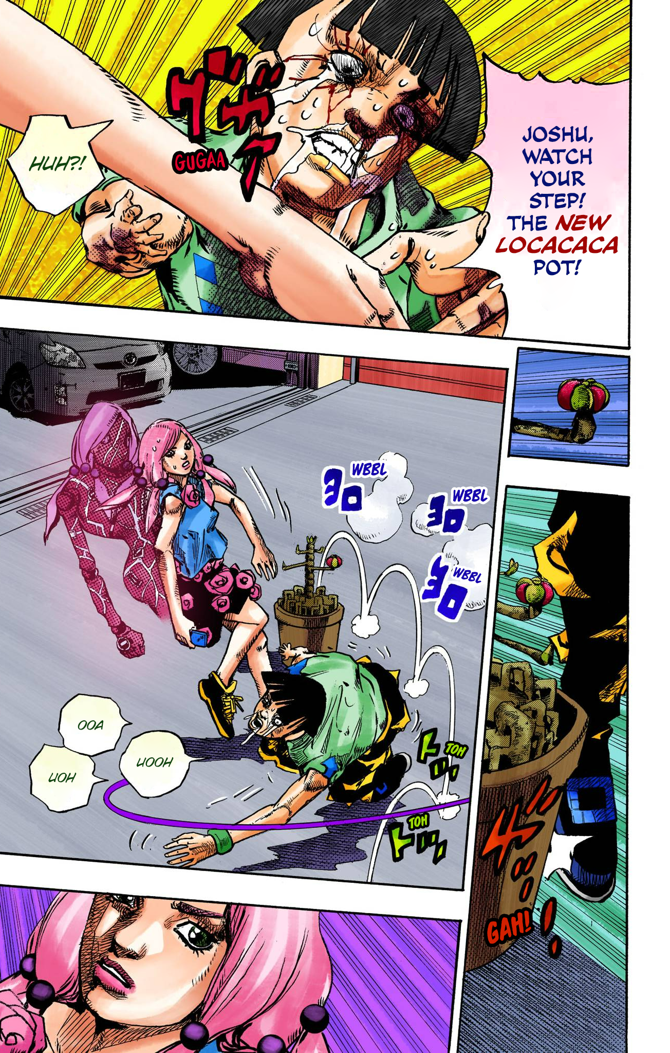 JoJo's Bizarre Adventure, Part 8: JoJolion Colored Manga