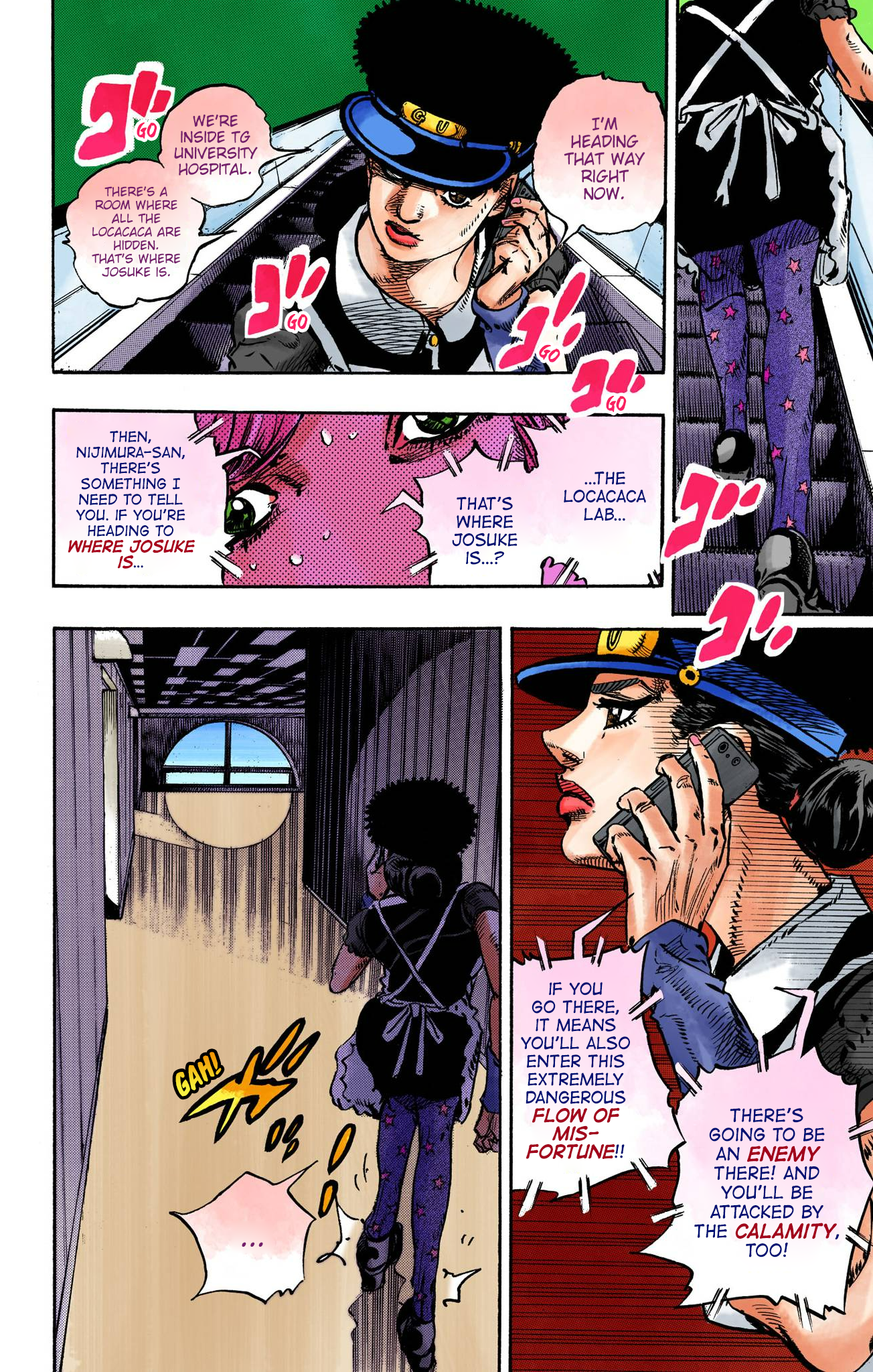 JoJo's Bizarre Adventure, Part 8: JoJolion Colored Manga