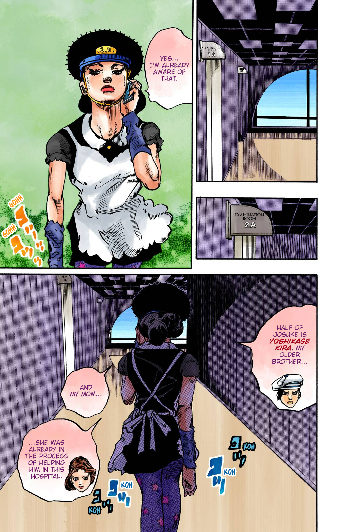 JoJo's Bizarre Adventure, Part 8: JoJolion Colored Manga