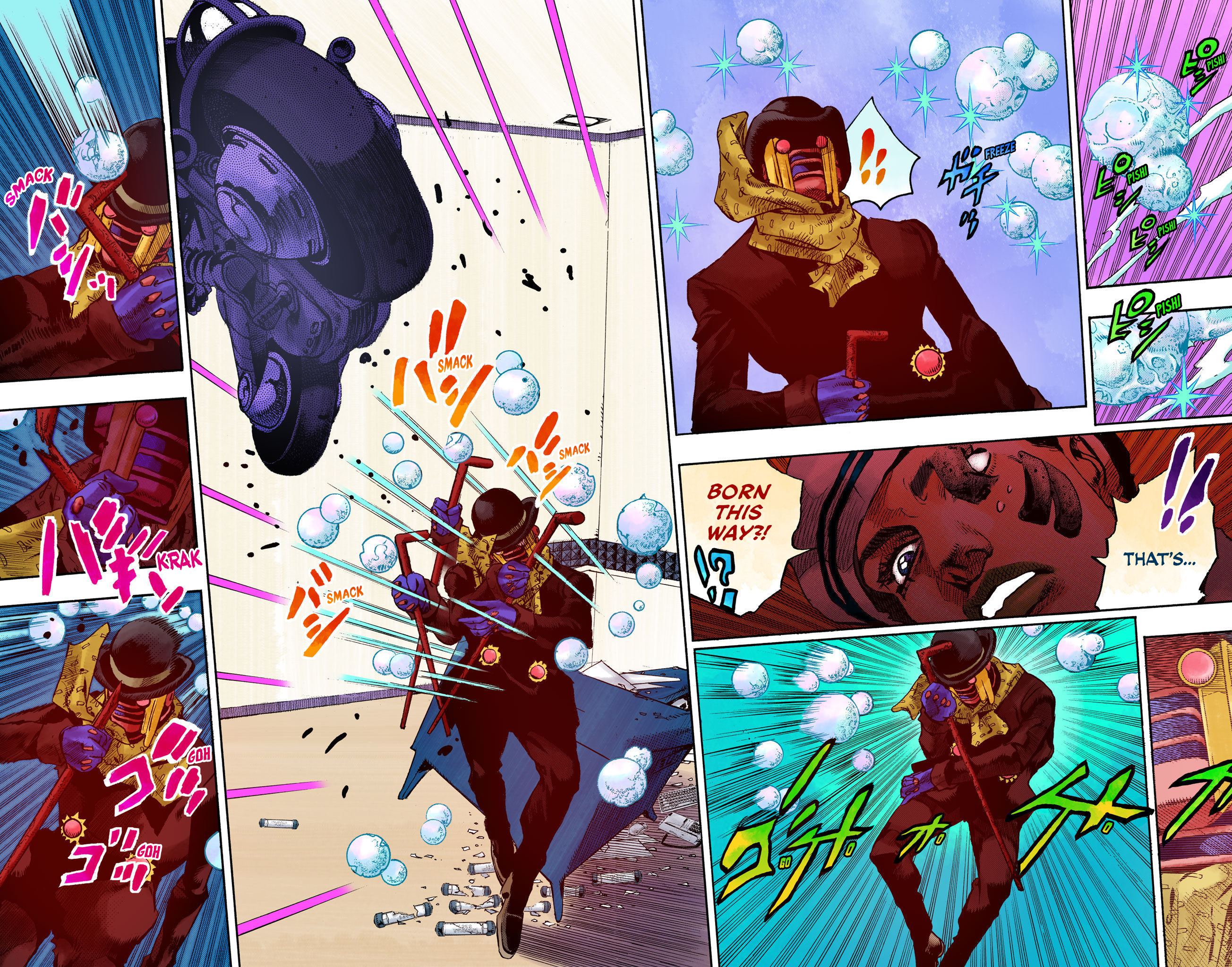 JoJo's Bizarre Adventure, Part 8: JoJolion Colored Manga