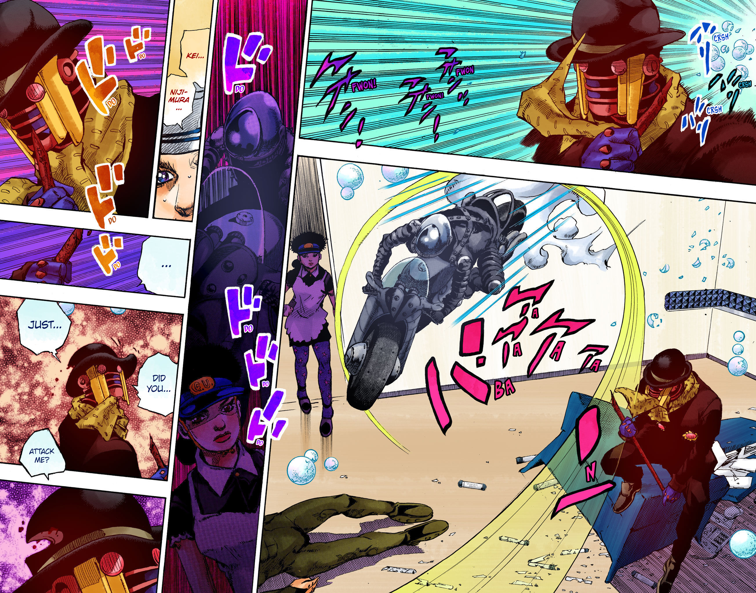JoJo's Bizarre Adventure, Part 8: JoJolion Colored Manga