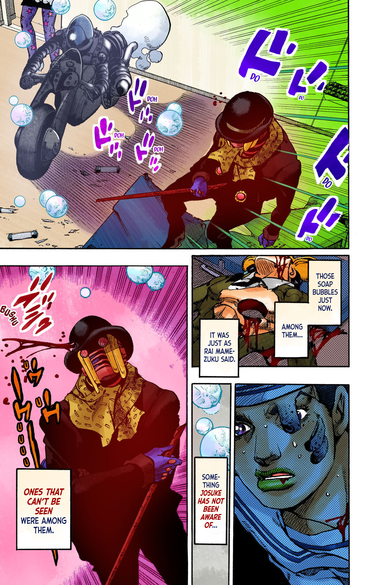 JoJo's Bizarre Adventure, Part 8: JoJolion Colored Manga