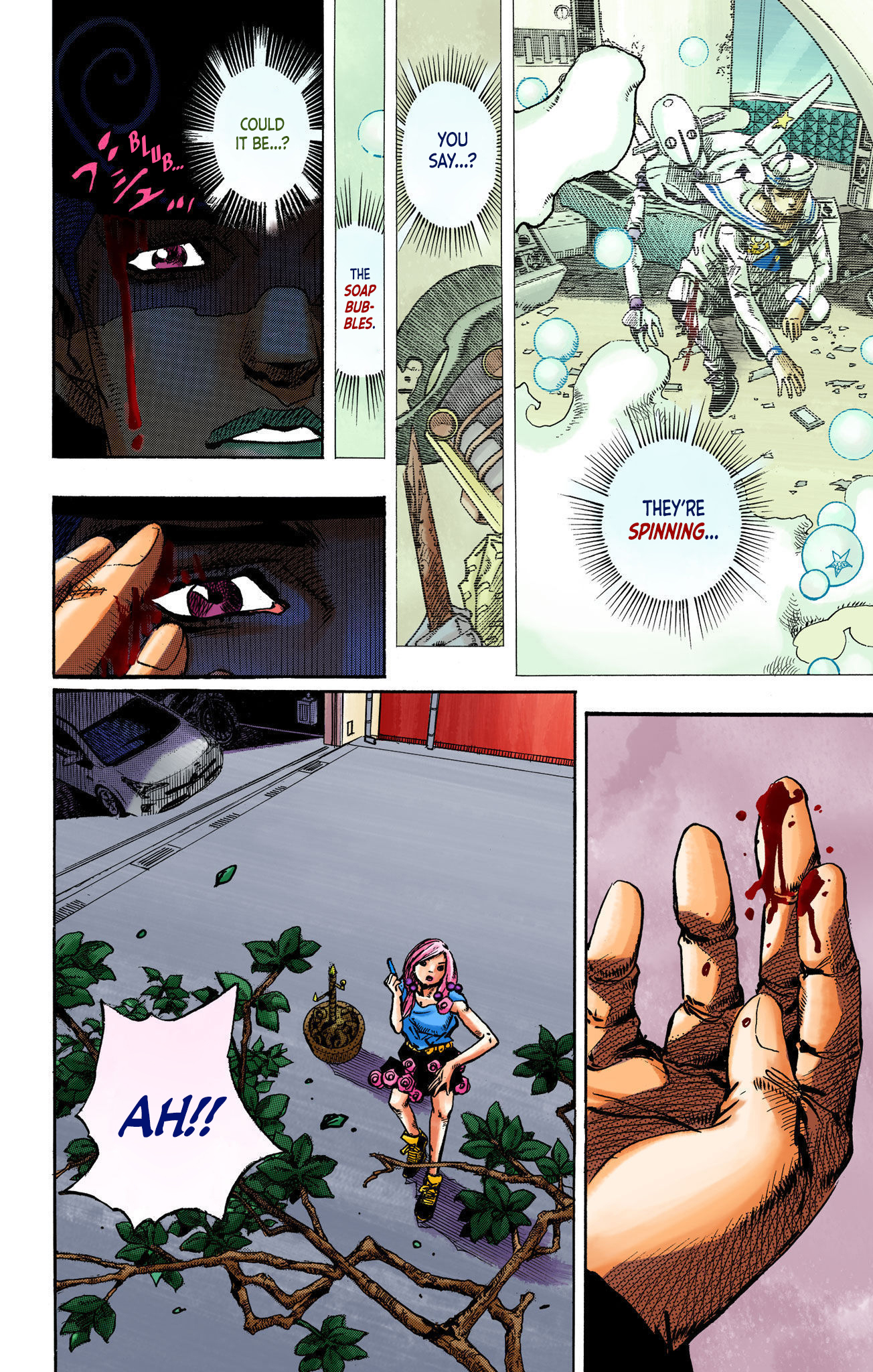 JoJo's Bizarre Adventure, Part 8: JoJolion Colored Manga