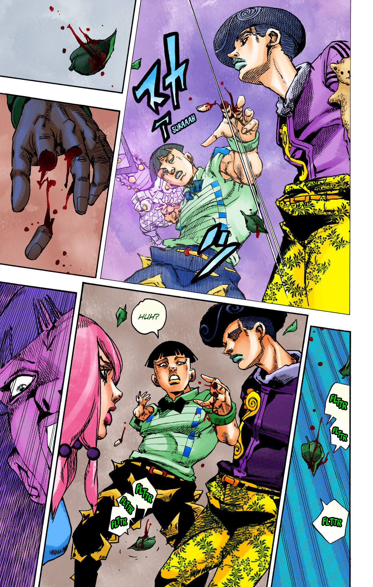 JoJo's Bizarre Adventure, Part 8: JoJolion Colored Manga