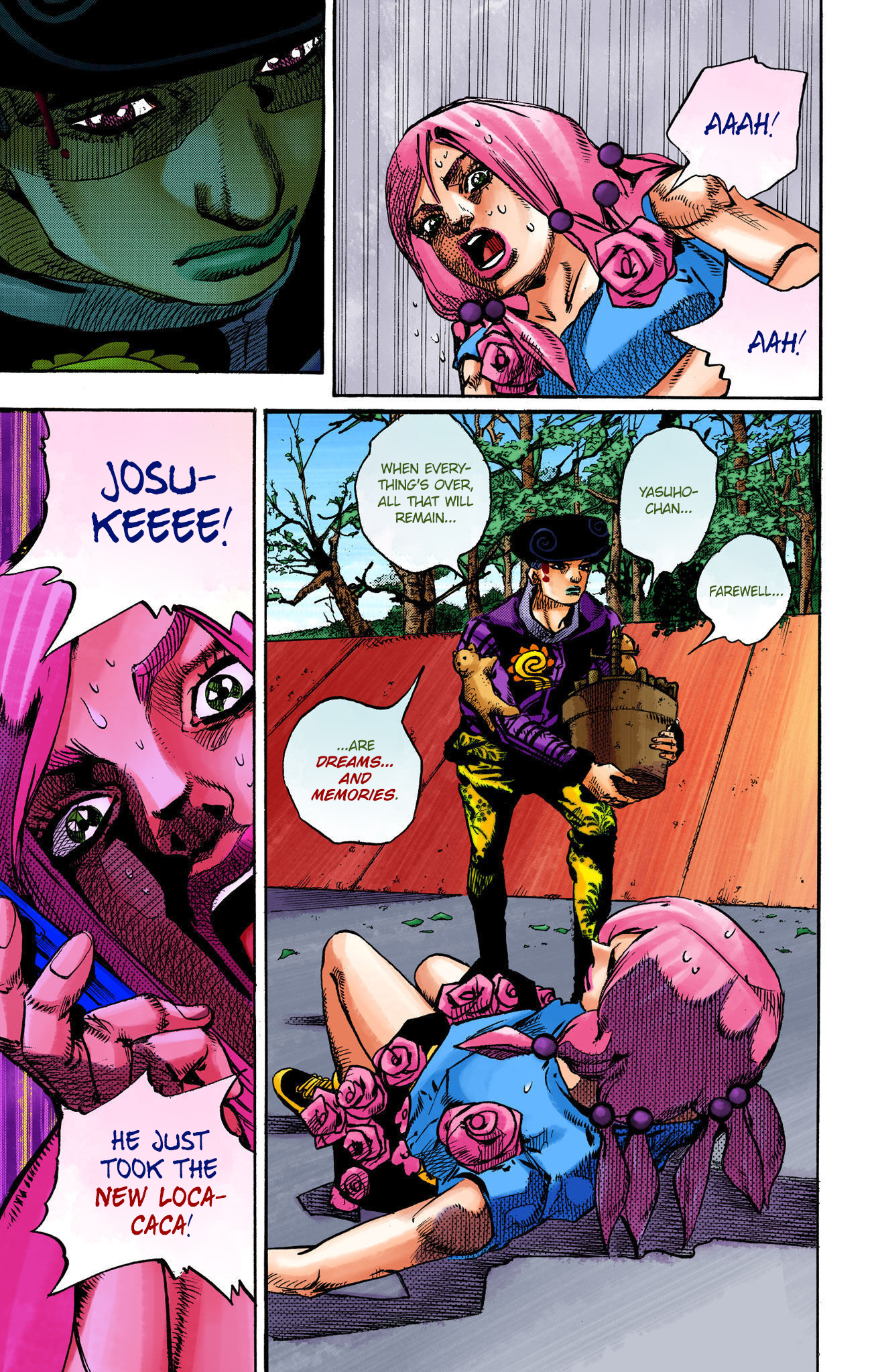 JoJo's Bizarre Adventure, Part 8: JoJolion Colored Manga