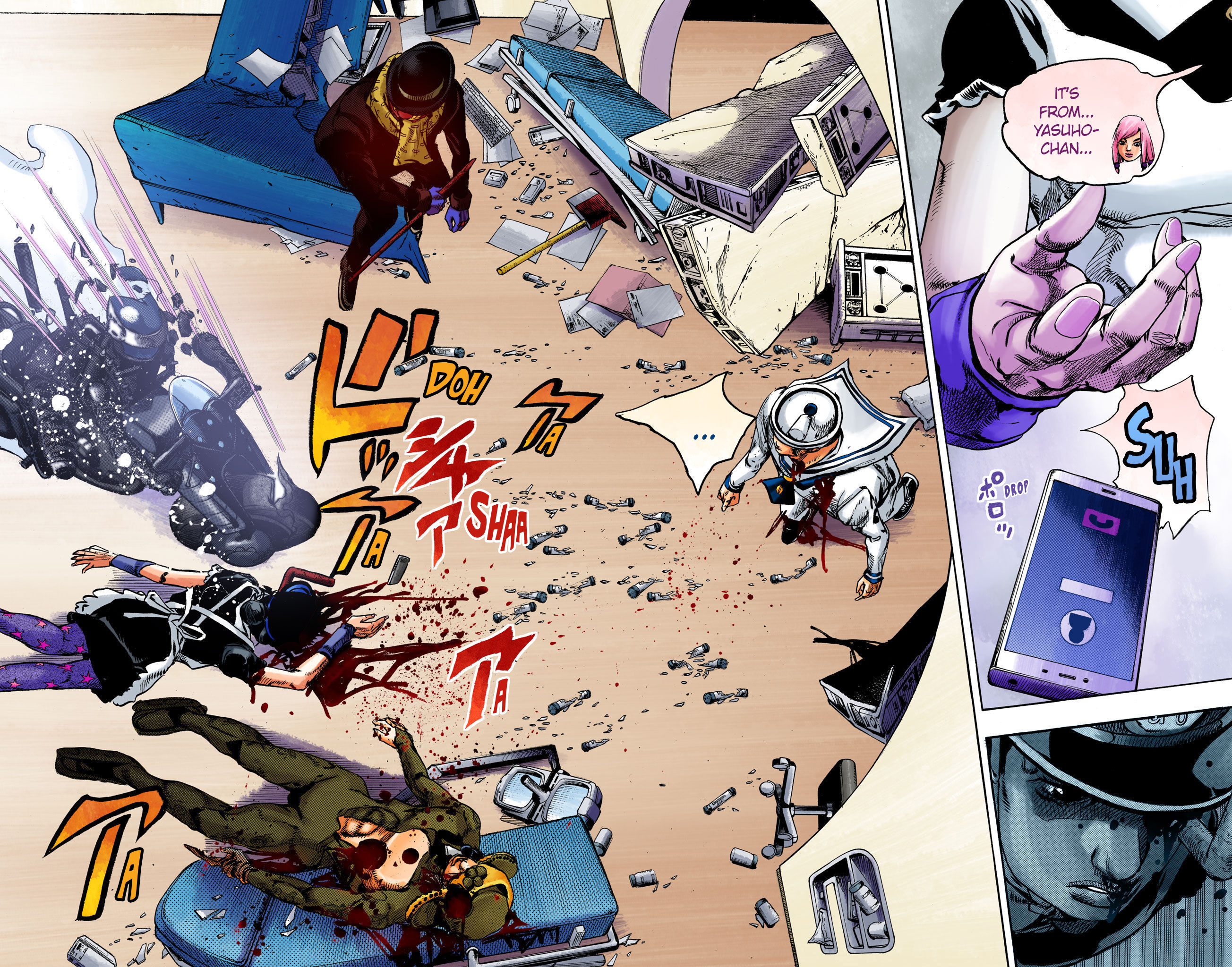 JoJo's Bizarre Adventure, Part 8: JoJolion Colored Manga