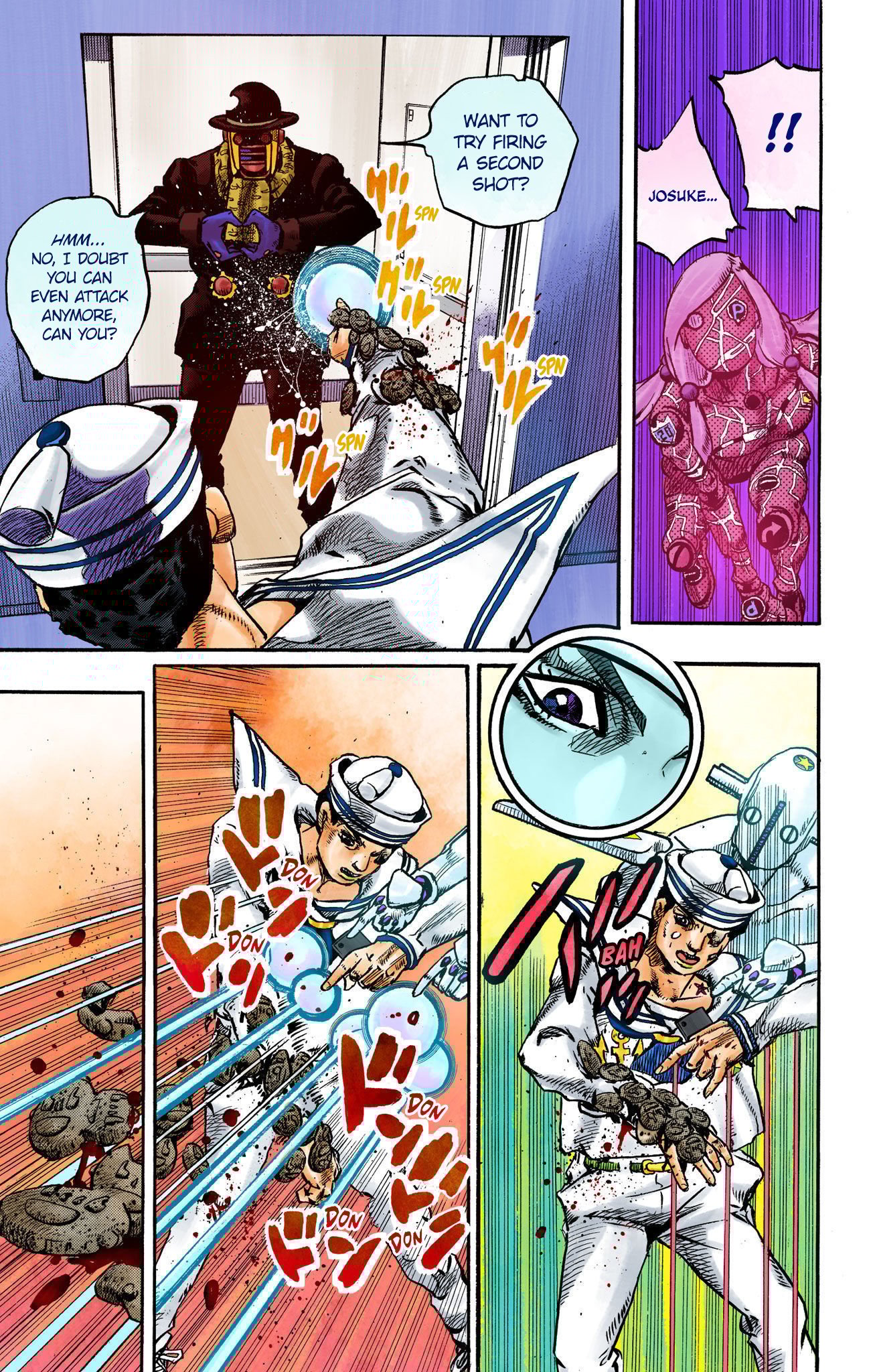 JoJo's Bizarre Adventure, Part 8: JoJolion Colored Manga