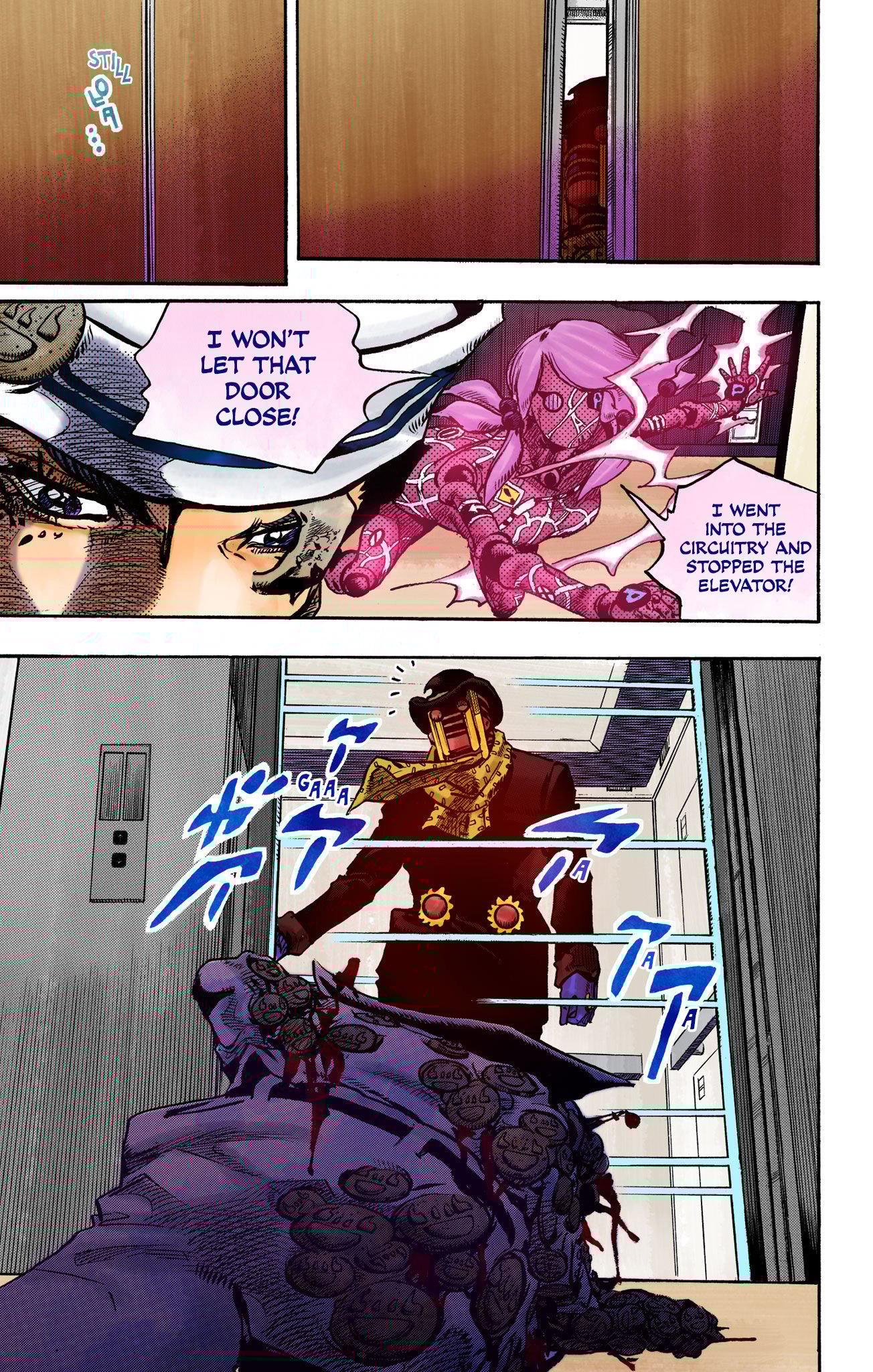 JoJo's Bizarre Adventure, Part 8: JoJolion Colored Manga