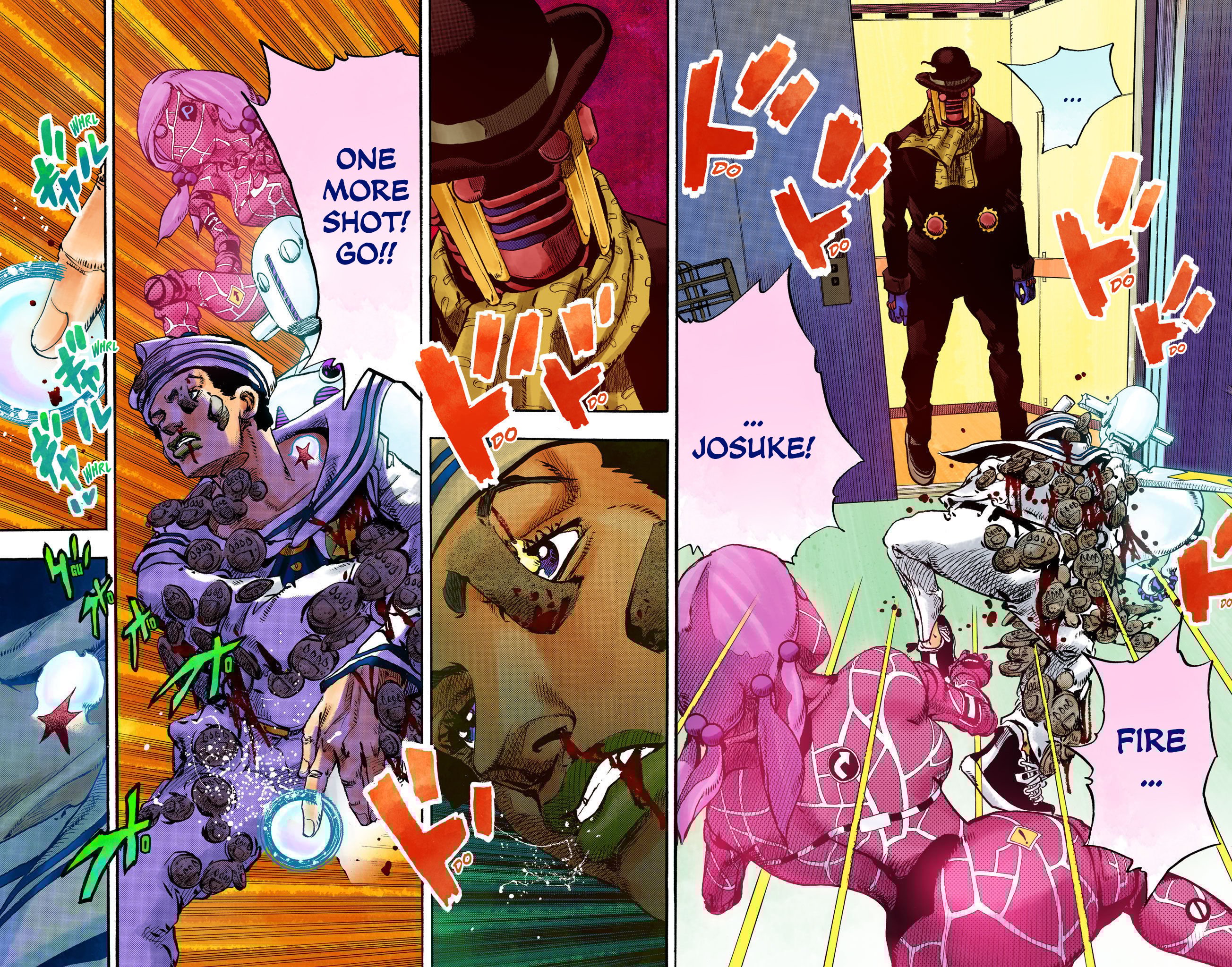 JoJo's Bizarre Adventure, Part 8: JoJolion Colored Manga