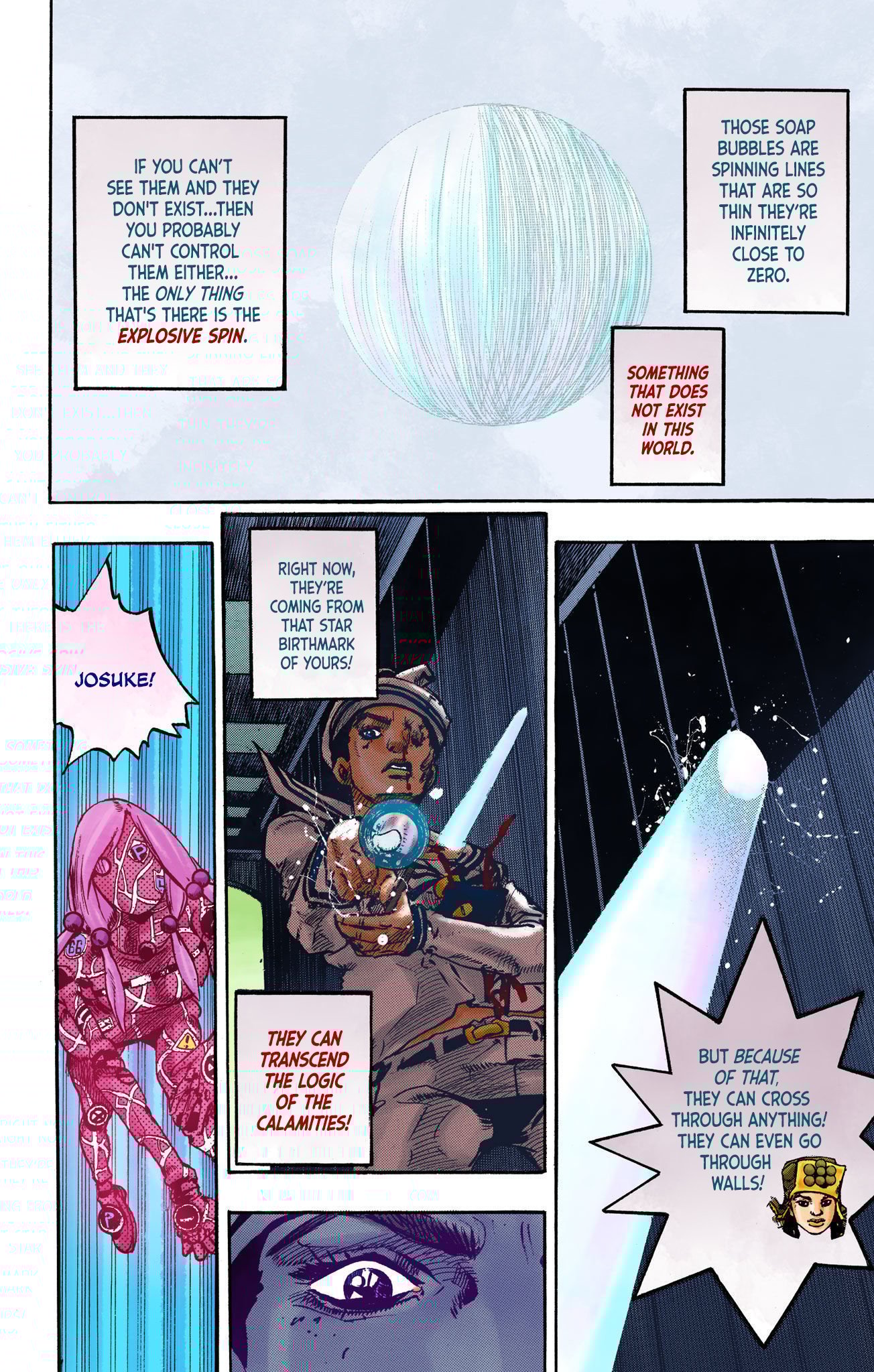 JoJo's Bizarre Adventure, Part 8: JoJolion Colored Manga