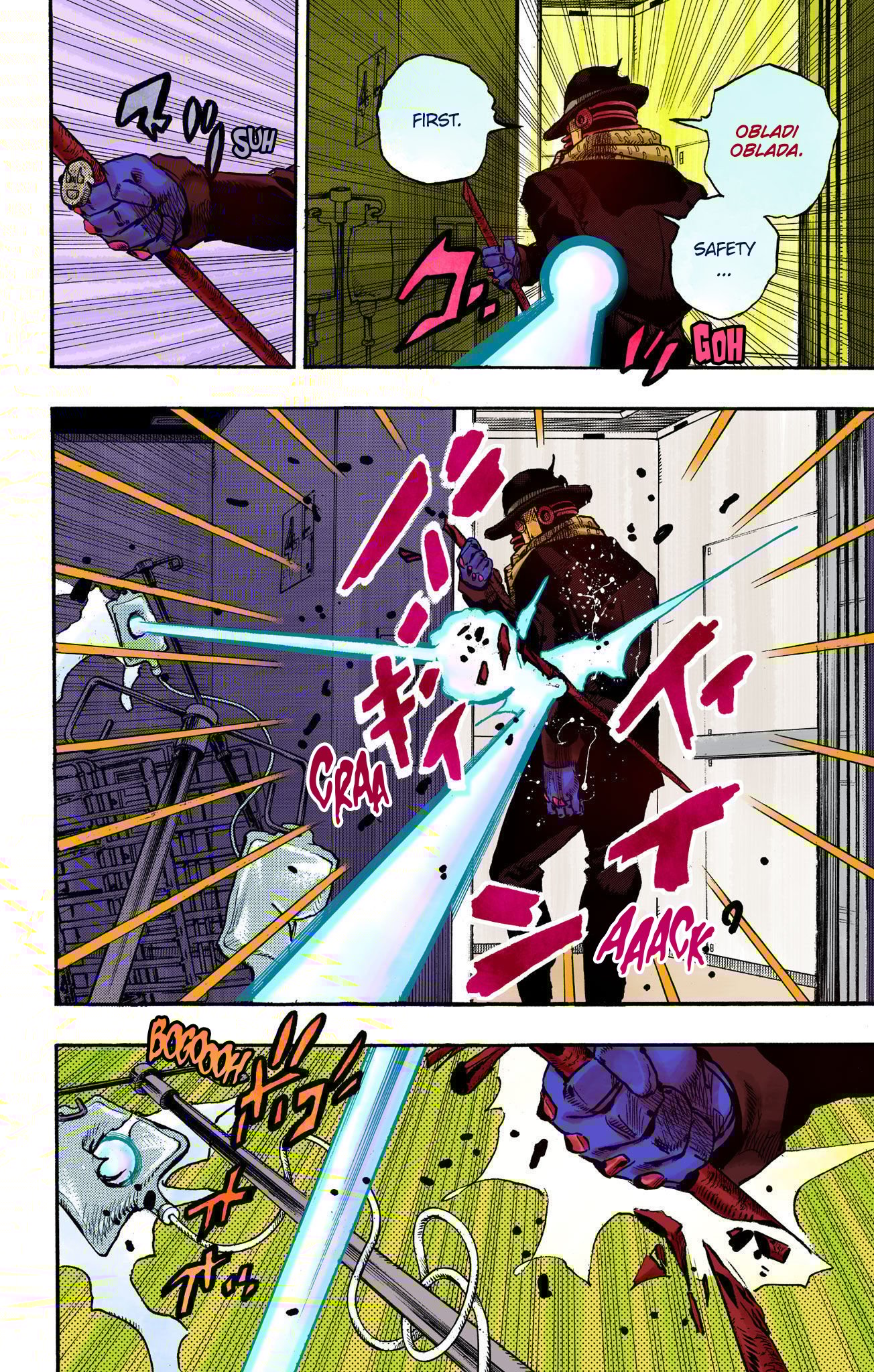 JoJo's Bizarre Adventure, Part 8: JoJolion Colored Manga