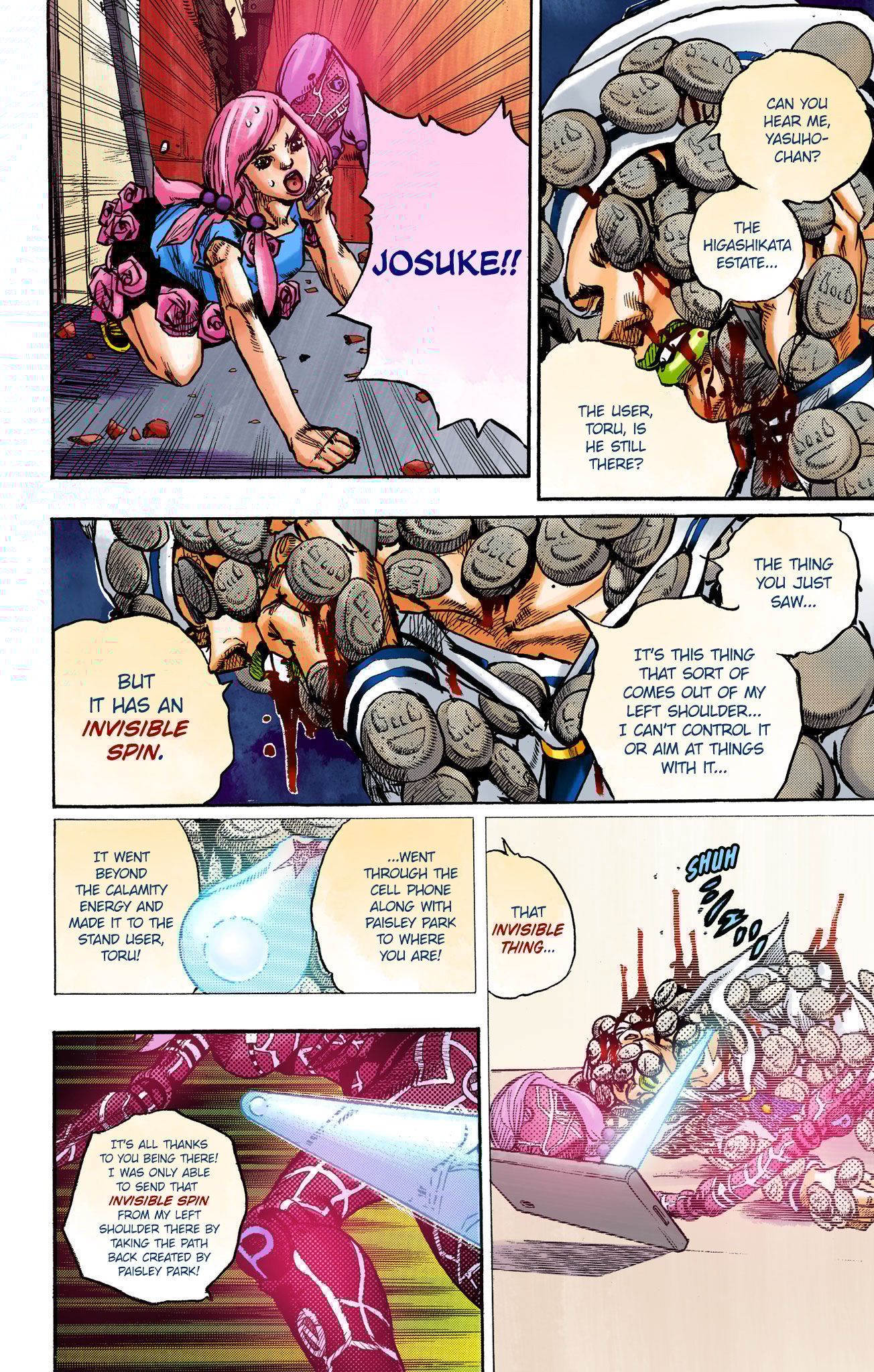 JoJo's Bizarre Adventure, Part 8: JoJolion Colored Manga