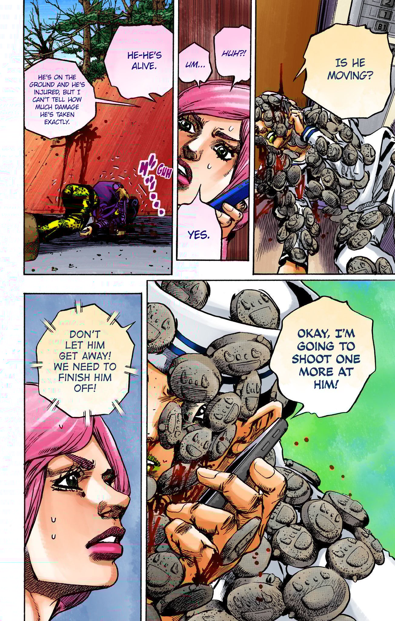 JoJo's Bizarre Adventure, Part 8: JoJolion Colored Manga