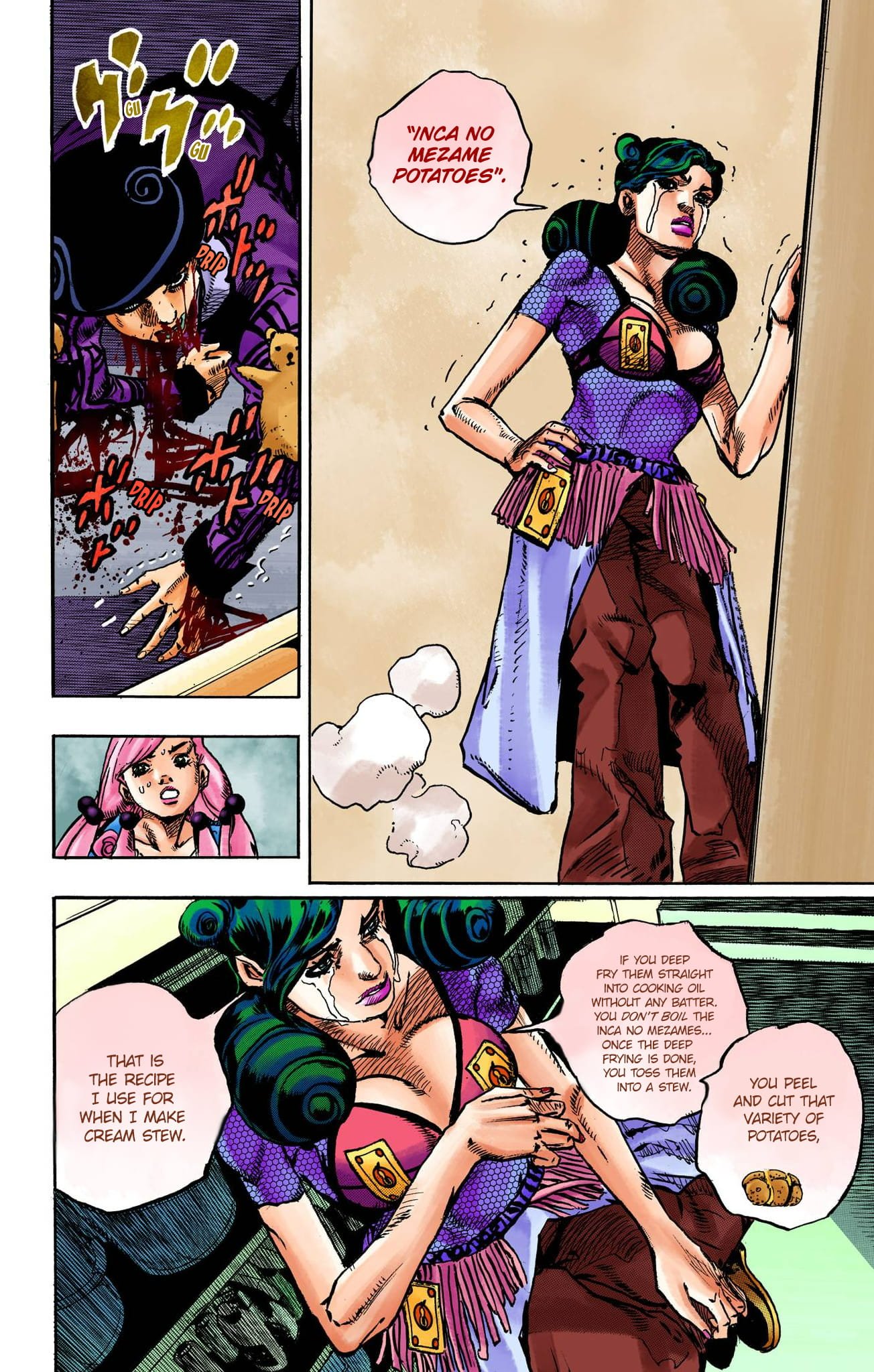 JoJo's Bizarre Adventure, Part 8: JoJolion Colored Manga