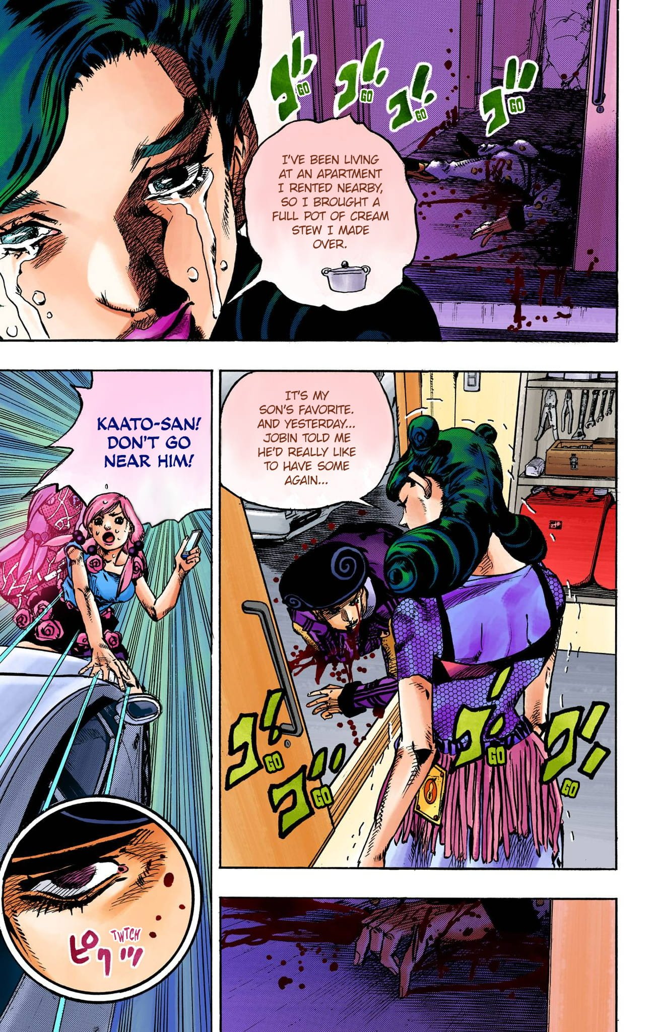 JoJo's Bizarre Adventure, Part 8: JoJolion Colored Manga