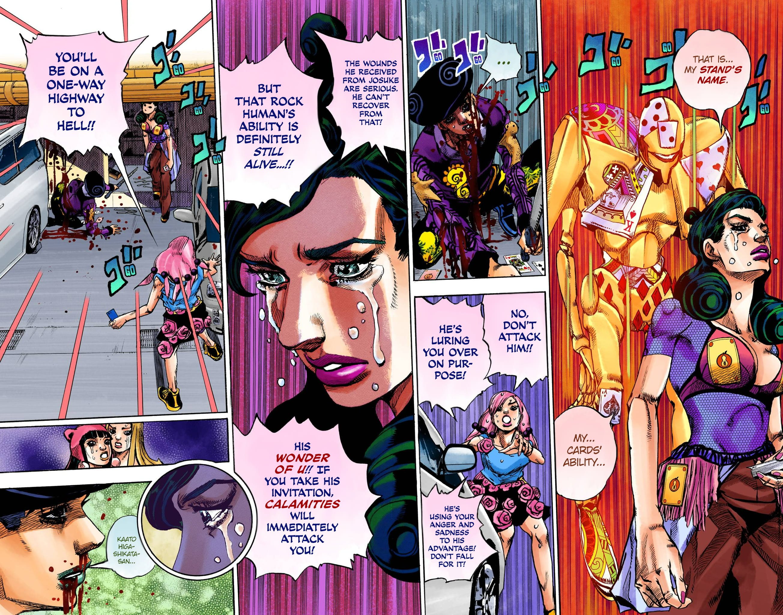 JoJo's Bizarre Adventure, Part 8: JoJolion Colored Manga