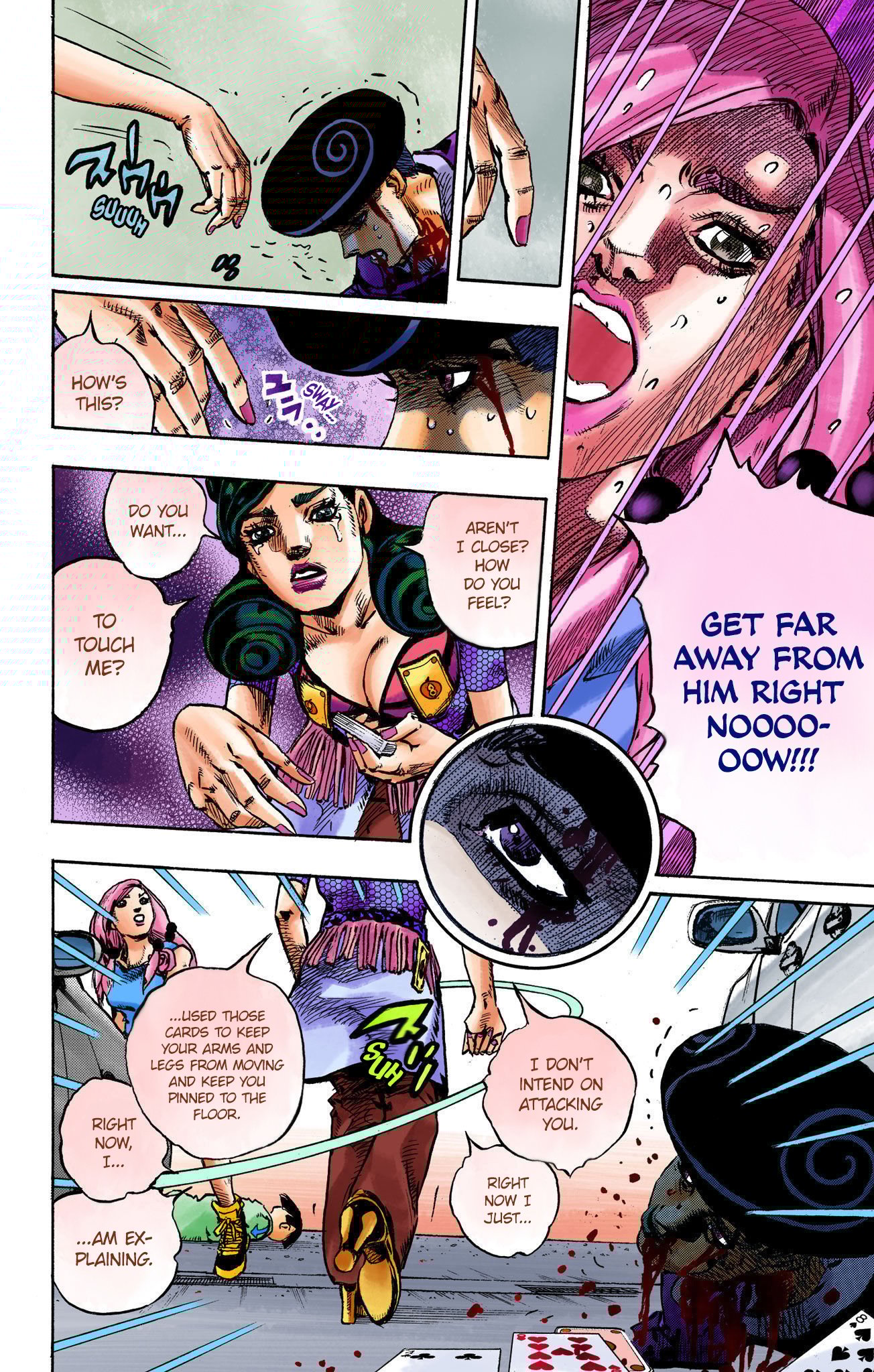 JoJo's Bizarre Adventure, Part 8: JoJolion Colored Manga