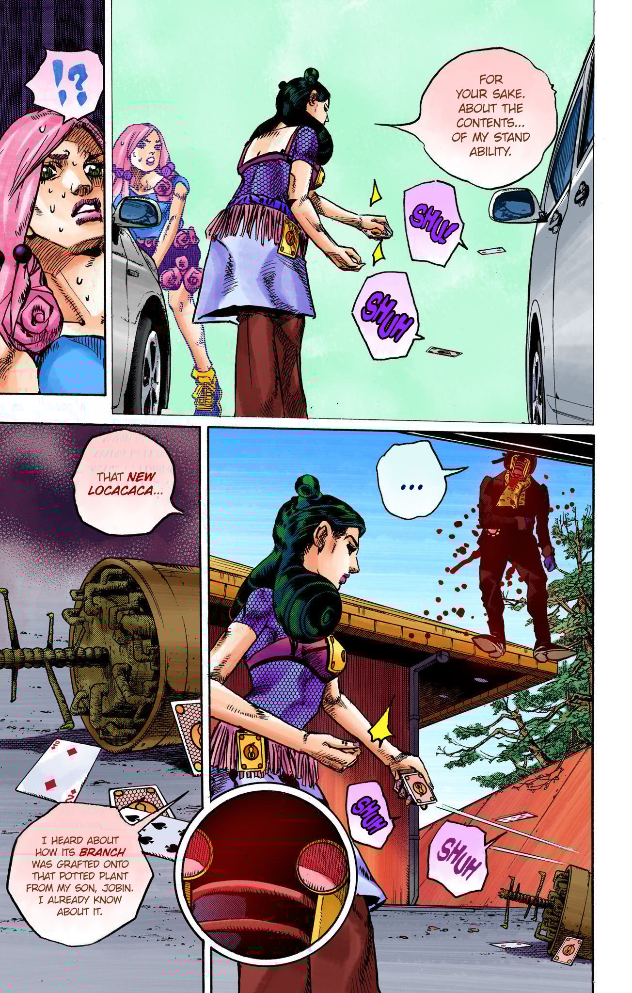 JoJo's Bizarre Adventure, Part 8: JoJolion Colored Manga