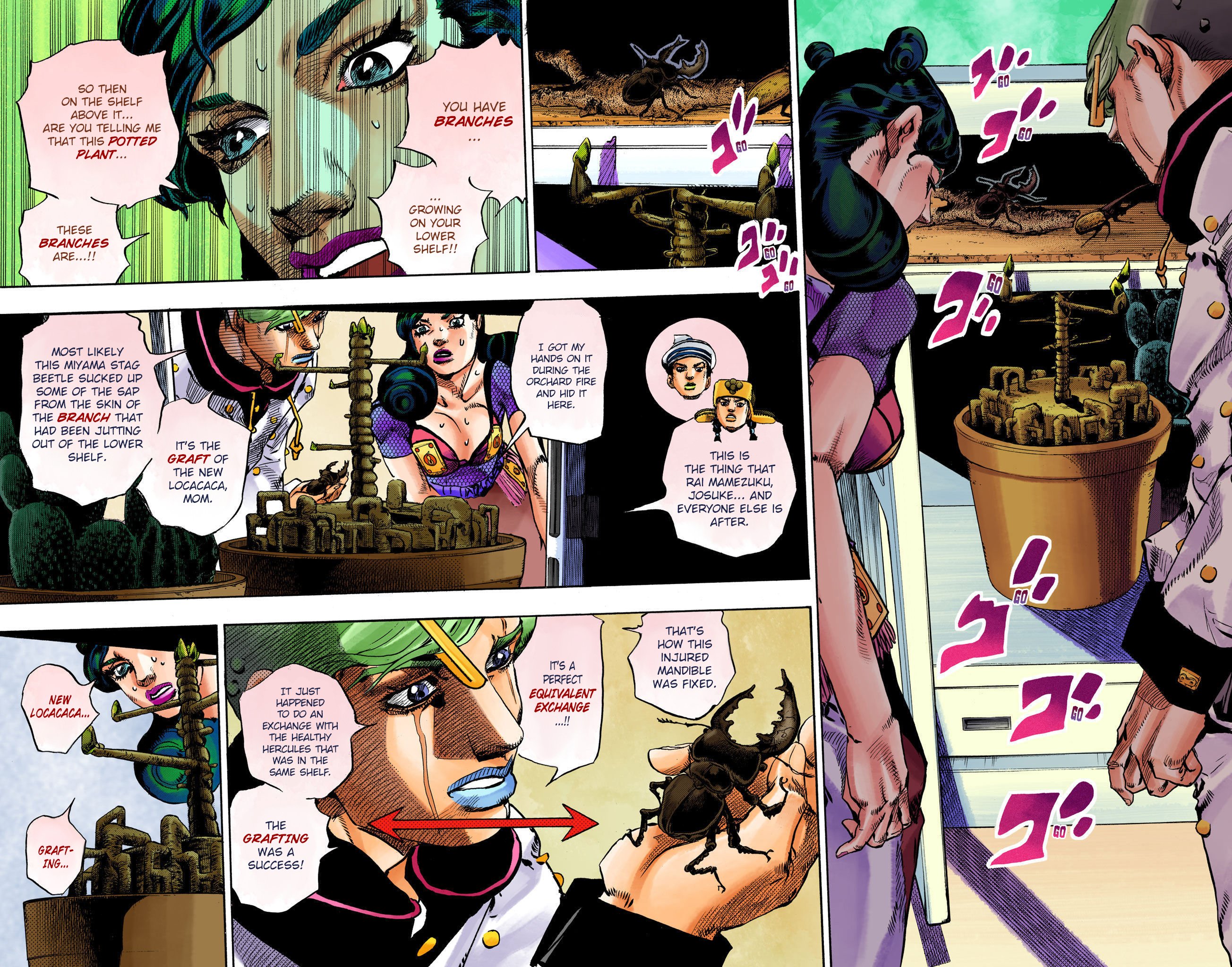 JoJo's Bizarre Adventure, Part 8: JoJolion Colored Manga