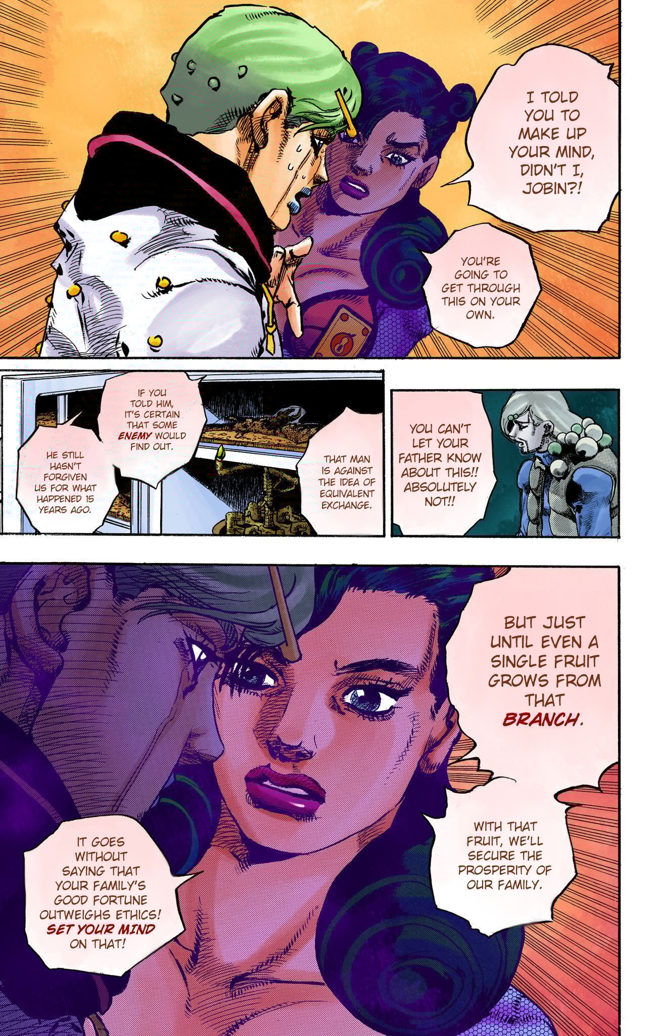 JoJo's Bizarre Adventure, Part 8: JoJolion Colored Manga