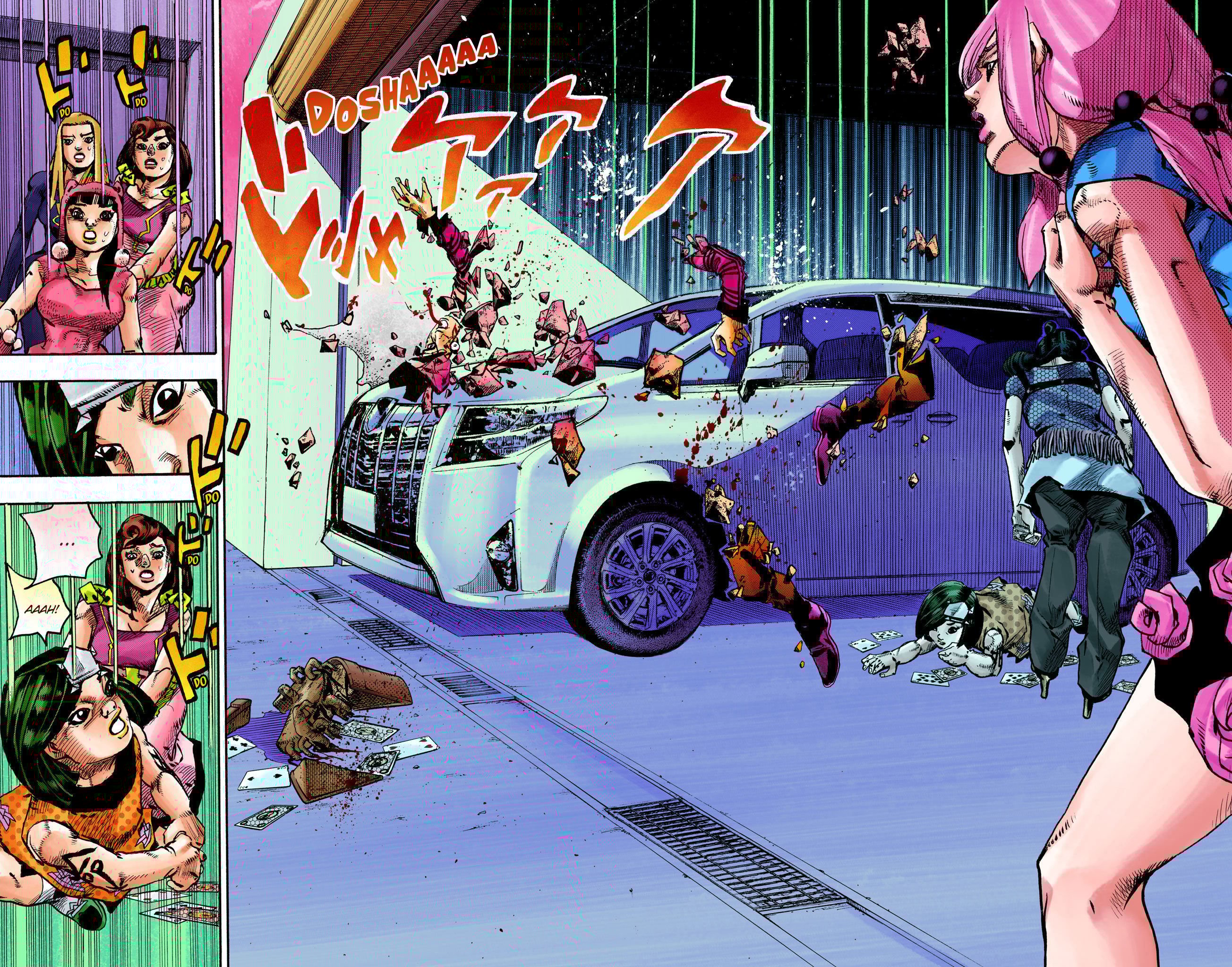 JoJo's Bizarre Adventure, Part 8: JoJolion Colored Manga