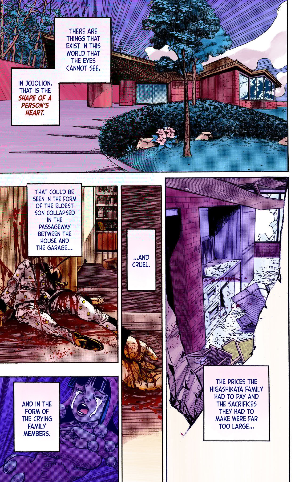 JoJo's Bizarre Adventure, Part 8: JoJolion Colored Manga