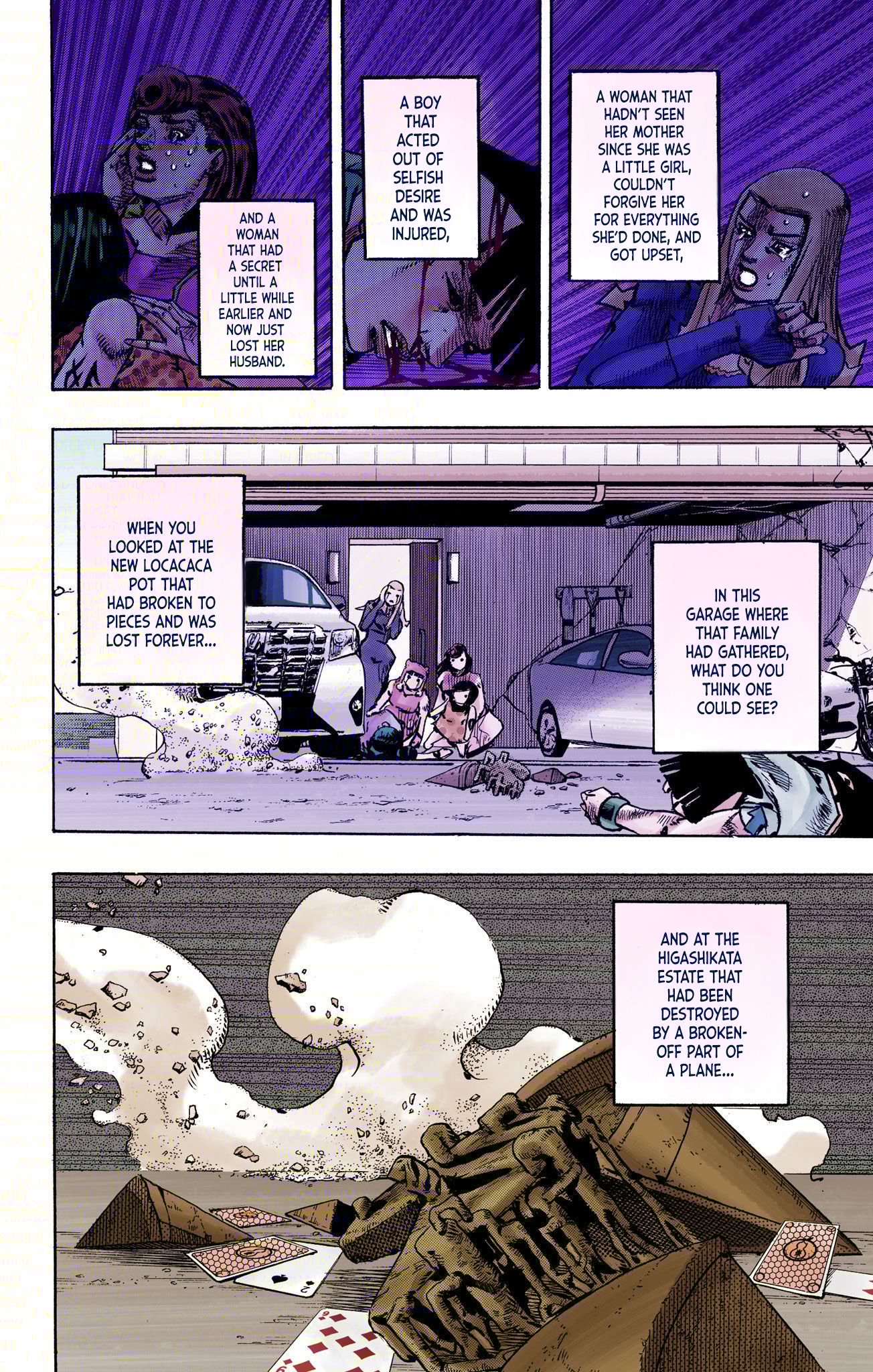 JoJo's Bizarre Adventure, Part 8: JoJolion Colored Manga
