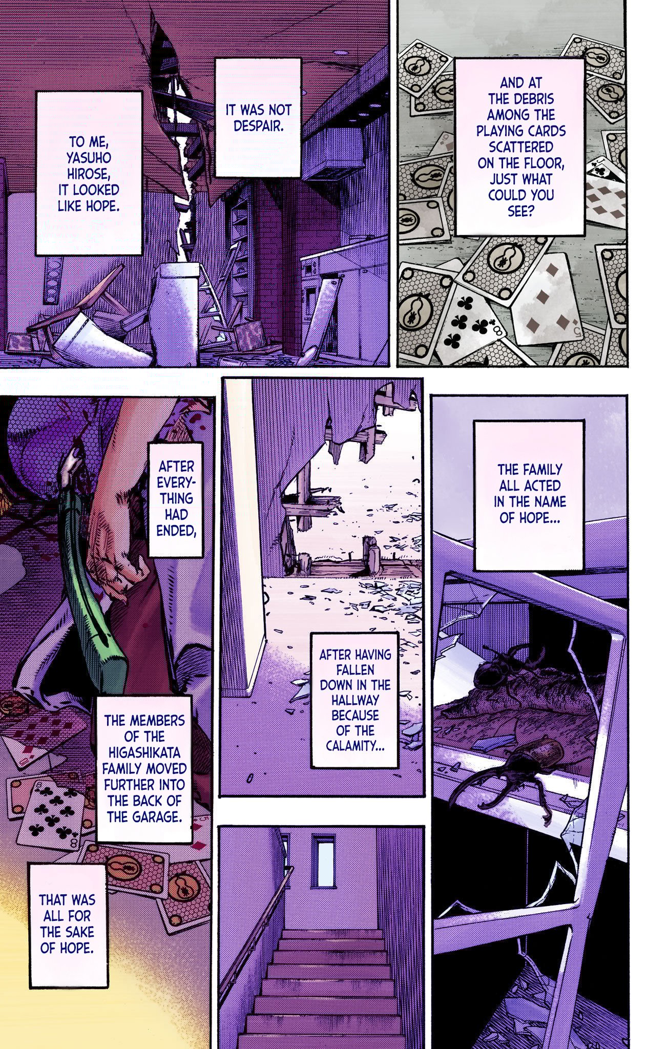 JoJo's Bizarre Adventure, Part 8: JoJolion Colored Manga