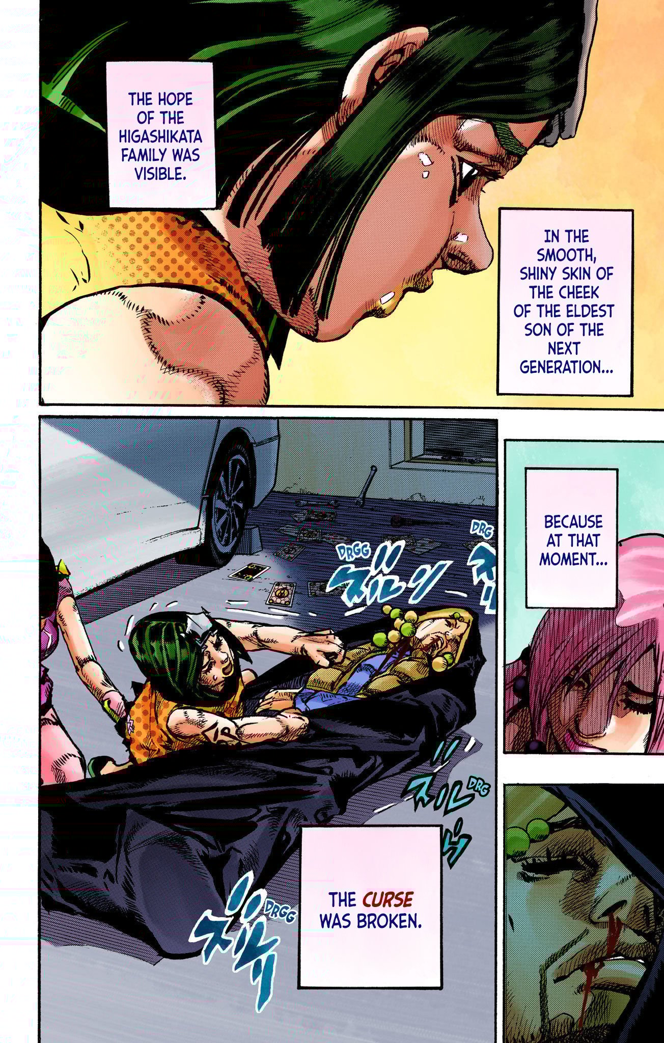 JoJo's Bizarre Adventure, Part 8: JoJolion Colored Manga