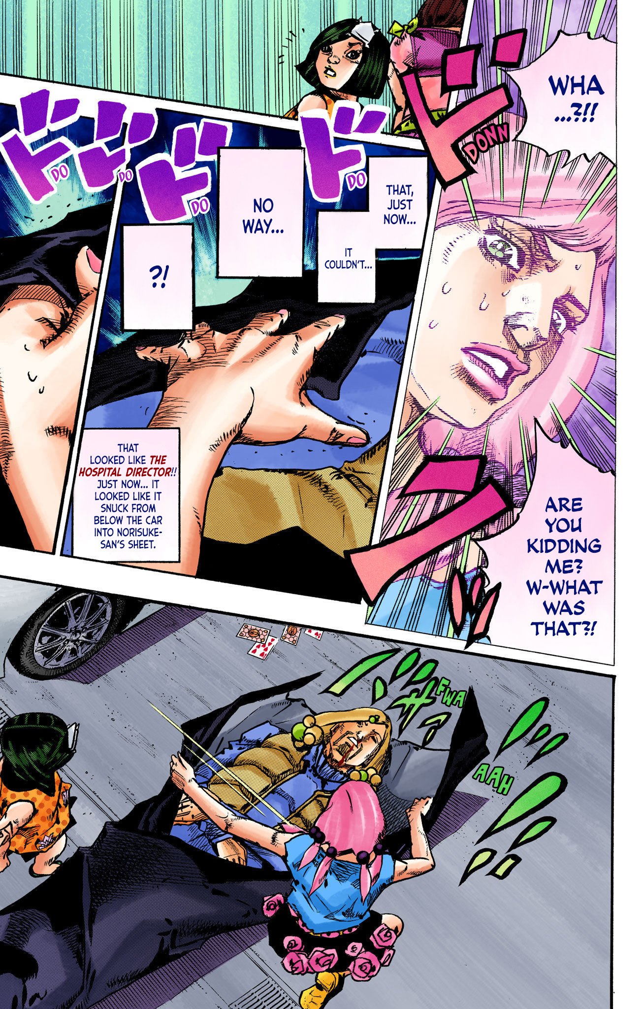 JoJo's Bizarre Adventure, Part 8: JoJolion Colored Manga