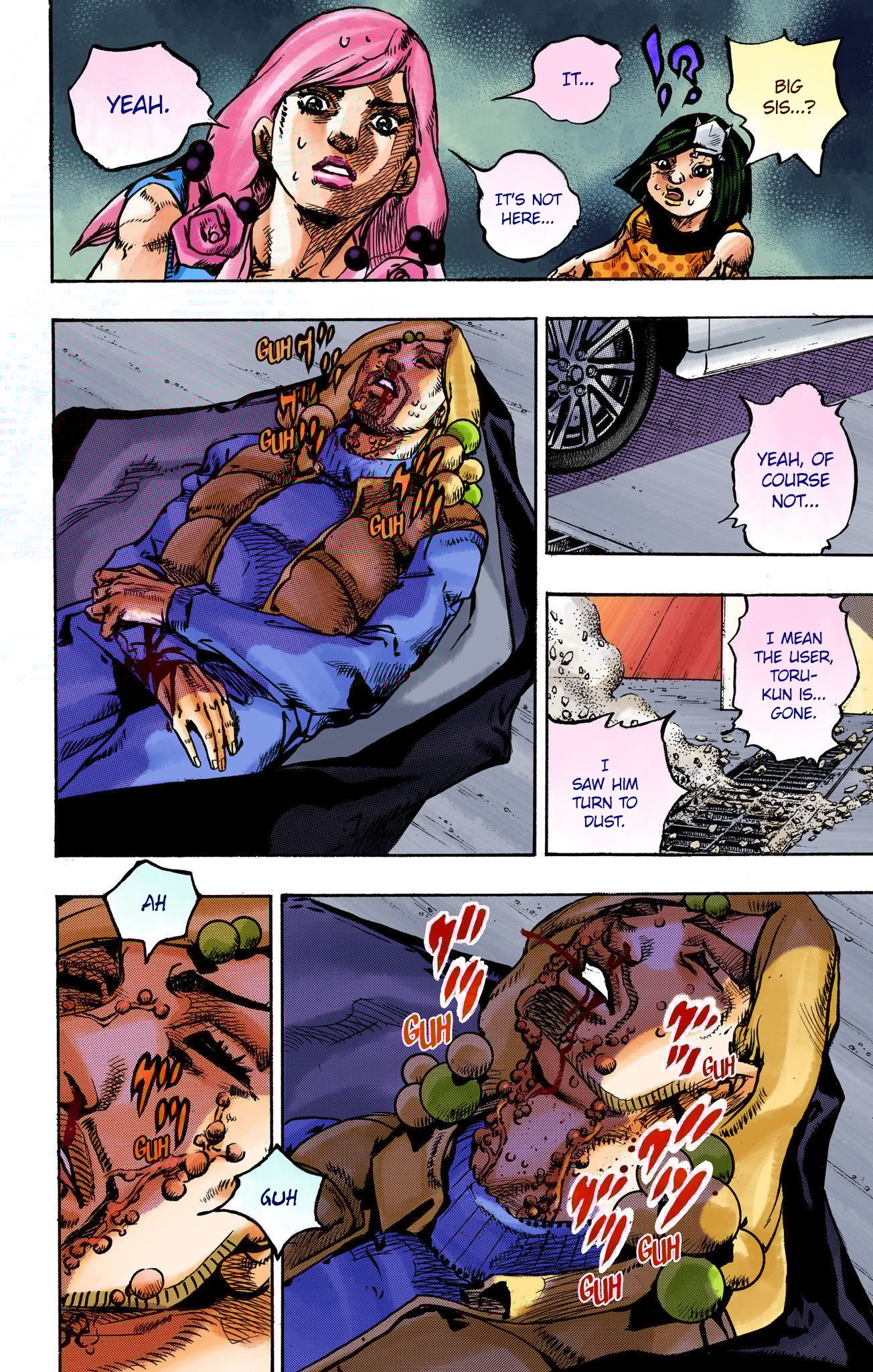 JoJo's Bizarre Adventure, Part 8: JoJolion Colored Manga