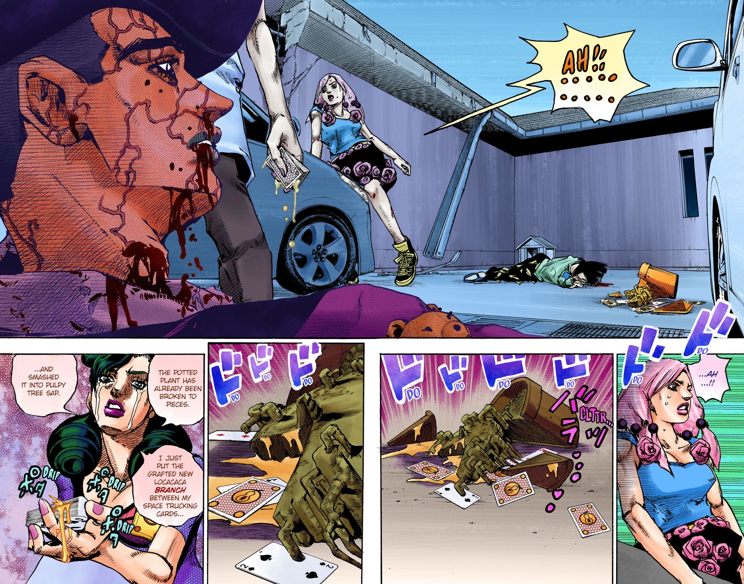 JoJo's Bizarre Adventure, Part 8: JoJolion Colored Manga