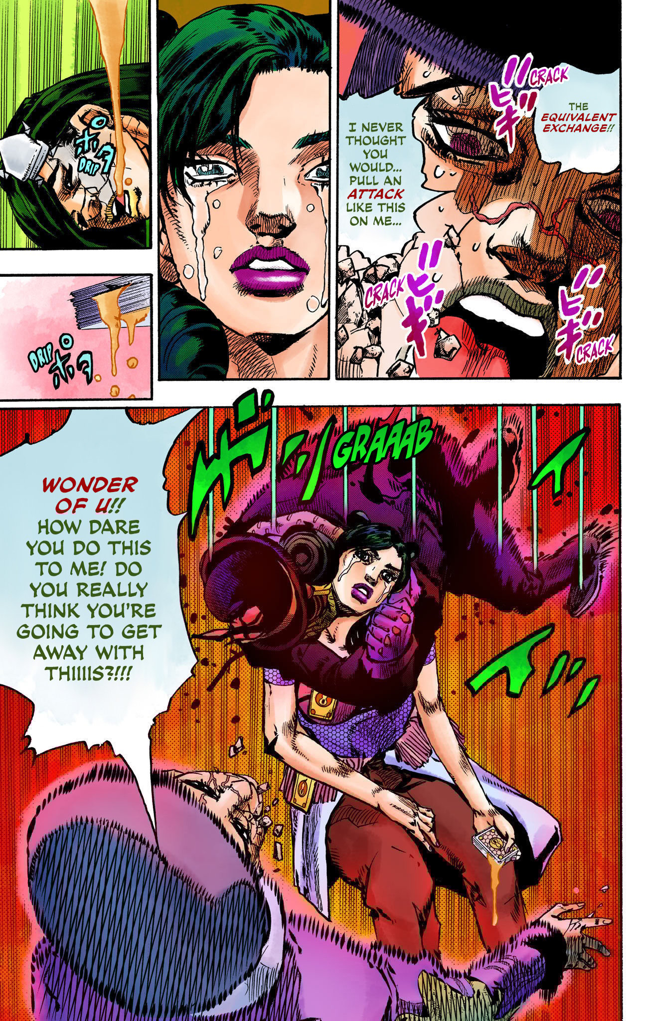 JoJo's Bizarre Adventure, Part 8: JoJolion Colored Manga