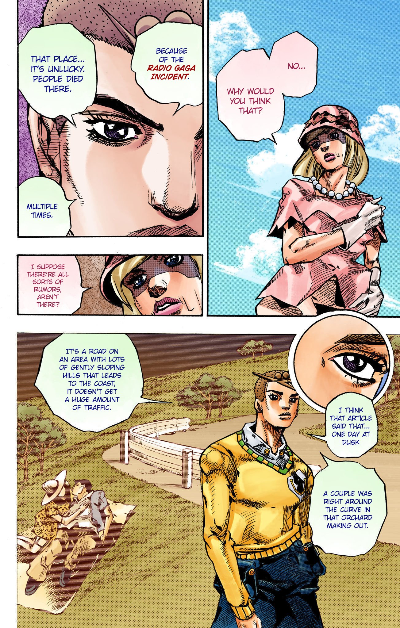 JoJo's Bizarre Adventure, Part 8: JoJolion Colored Manga