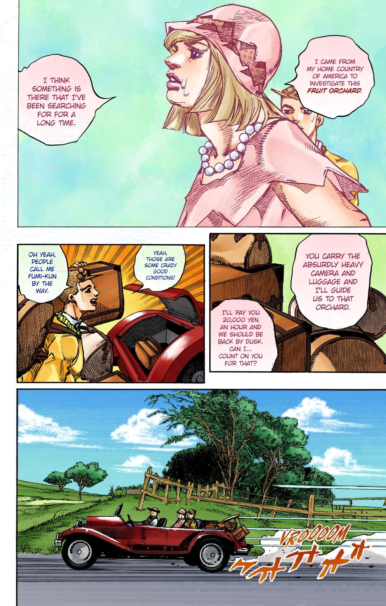 JoJo's Bizarre Adventure, Part 8: JoJolion Colored Manga