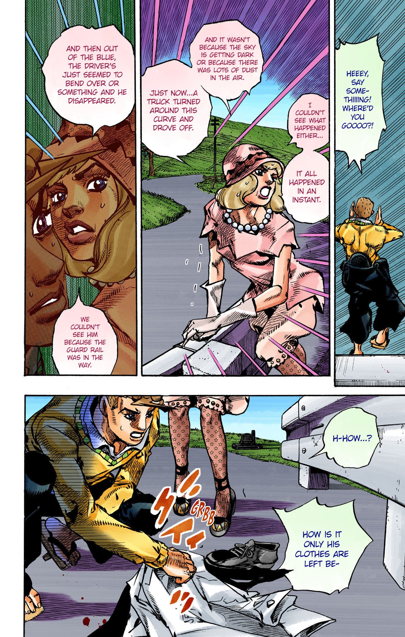 JoJo's Bizarre Adventure, Part 8: JoJolion Colored Manga