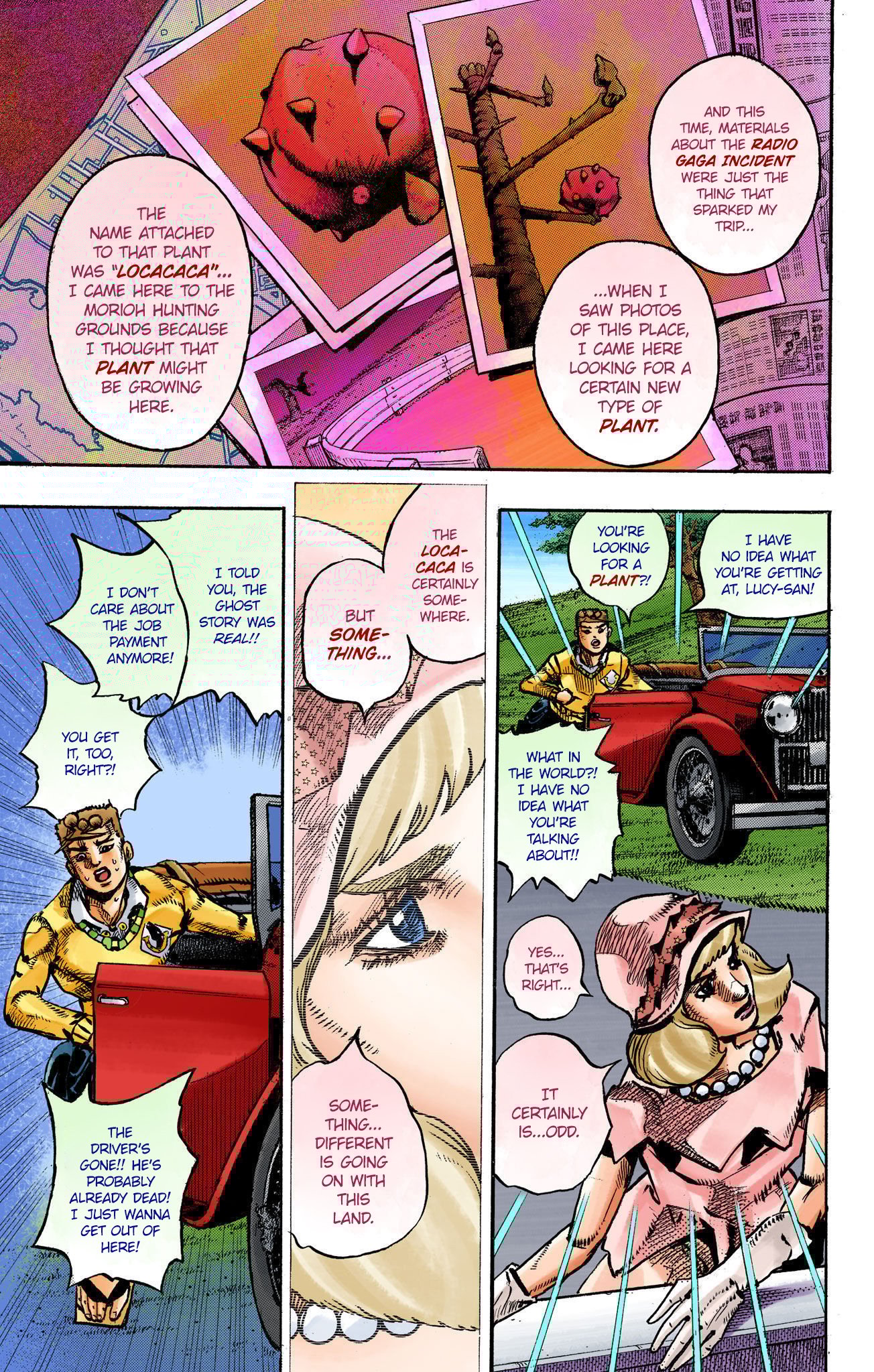 JoJo's Bizarre Adventure, Part 8: JoJolion Colored Manga