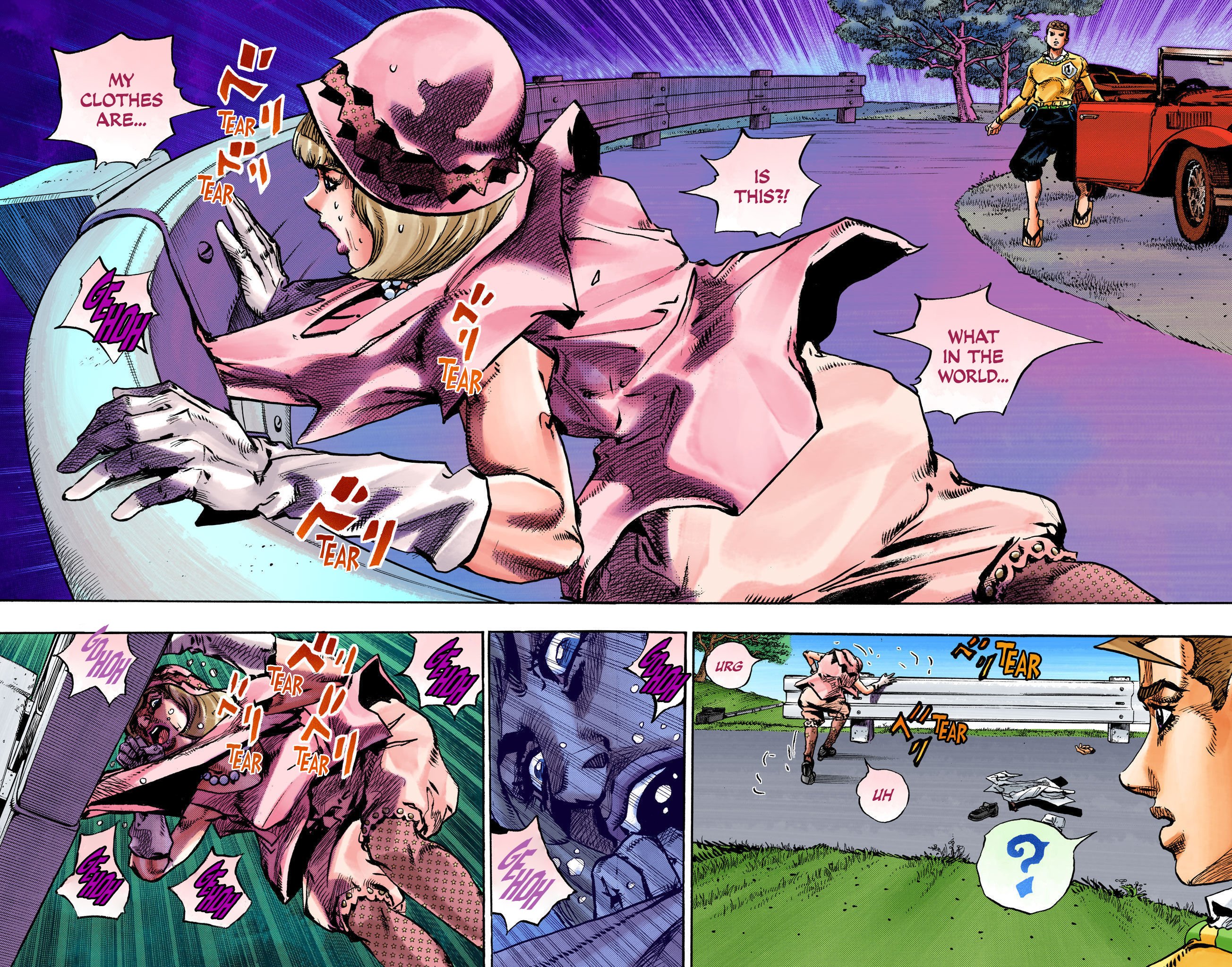 JoJo's Bizarre Adventure, Part 8: JoJolion Colored Manga