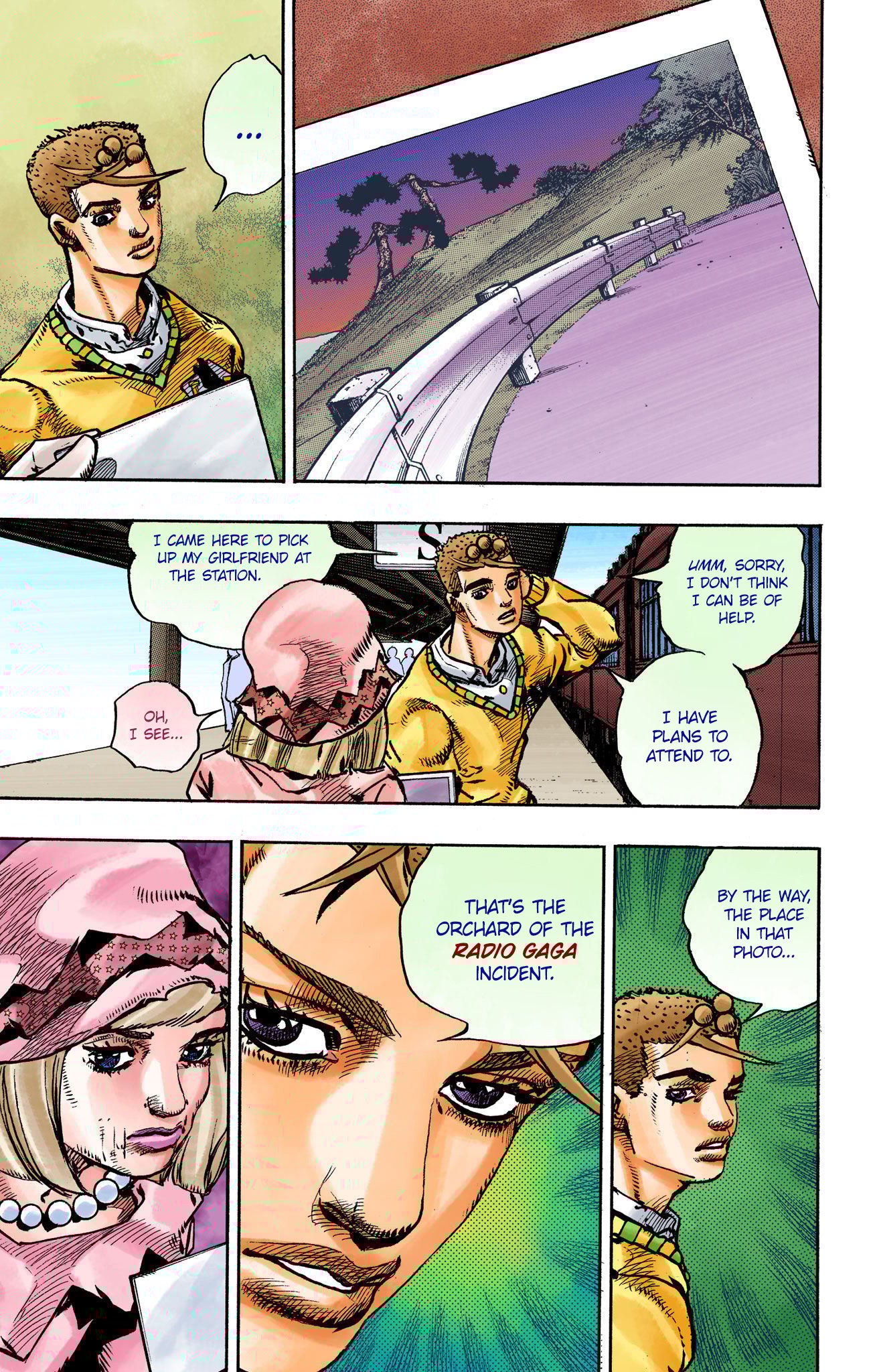 JoJo's Bizarre Adventure, Part 8: JoJolion Colored Manga