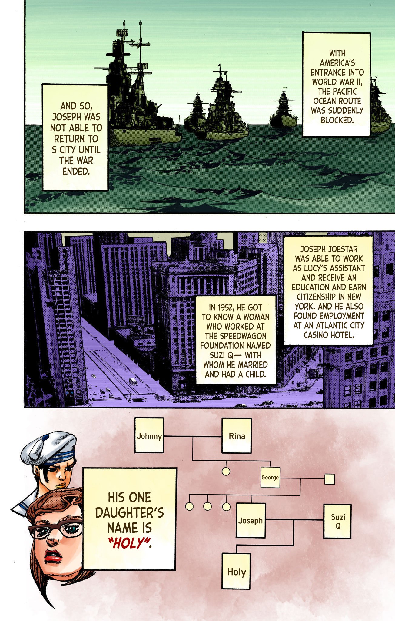 JoJo's Bizarre Adventure, Part 8: JoJolion Colored Manga