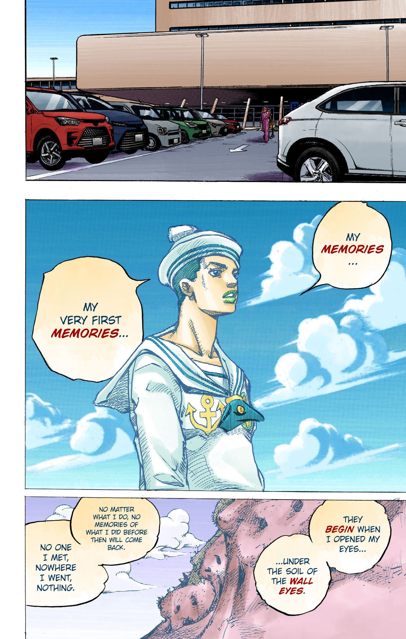 JoJo's Bizarre Adventure, Part 8: JoJolion Colored Manga