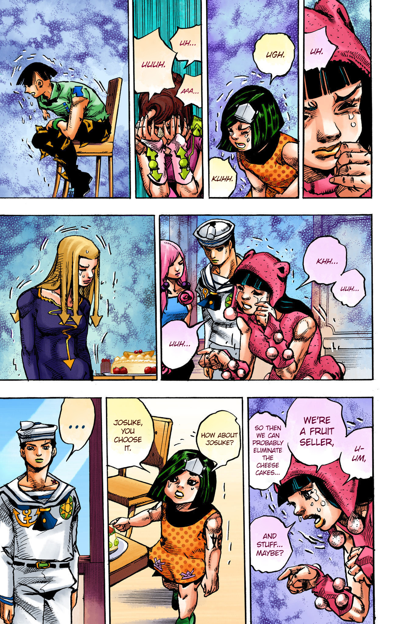 JoJo's Bizarre Adventure, Part 8: JoJolion Colored Manga