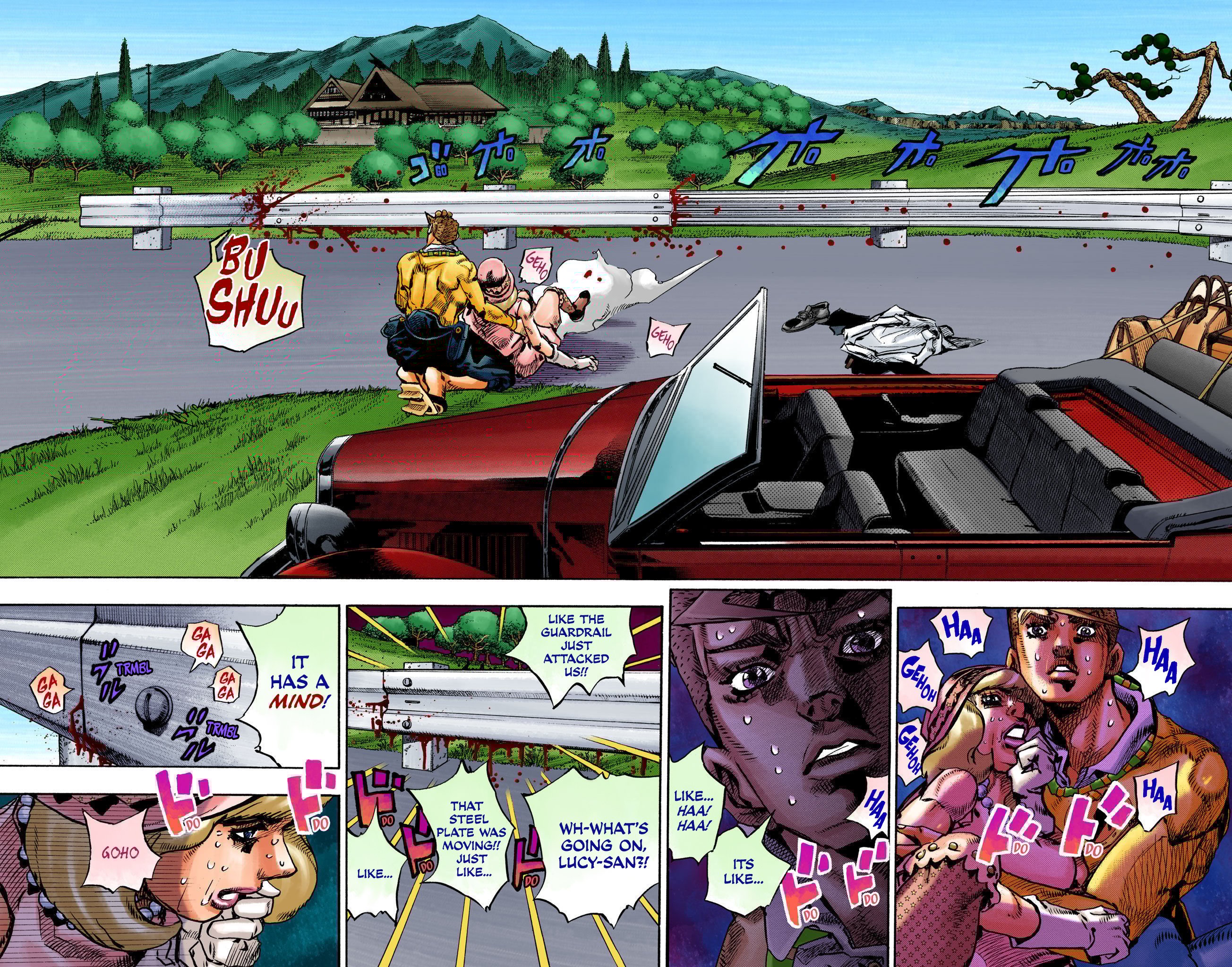 JoJo's Bizarre Adventure, Part 8: JoJolion Colored Manga
