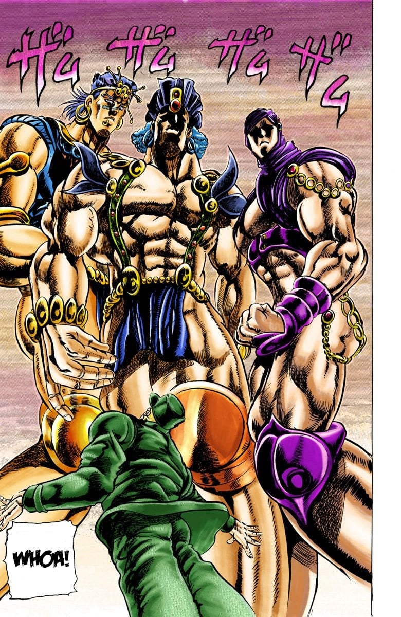 JoJo's Bizarre Adventure, Part 2: Battle Tendency