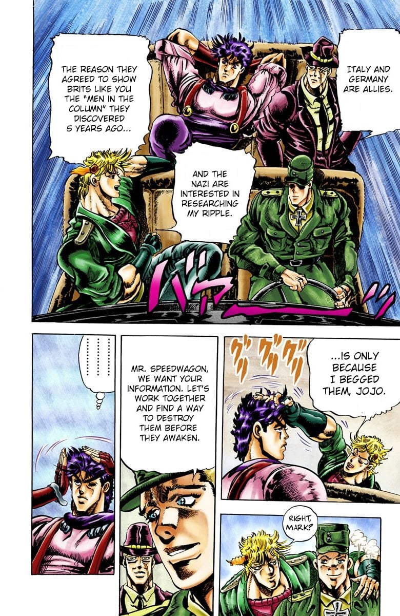 JoJo's Bizarre Adventure, Part 2: Battle Tendency